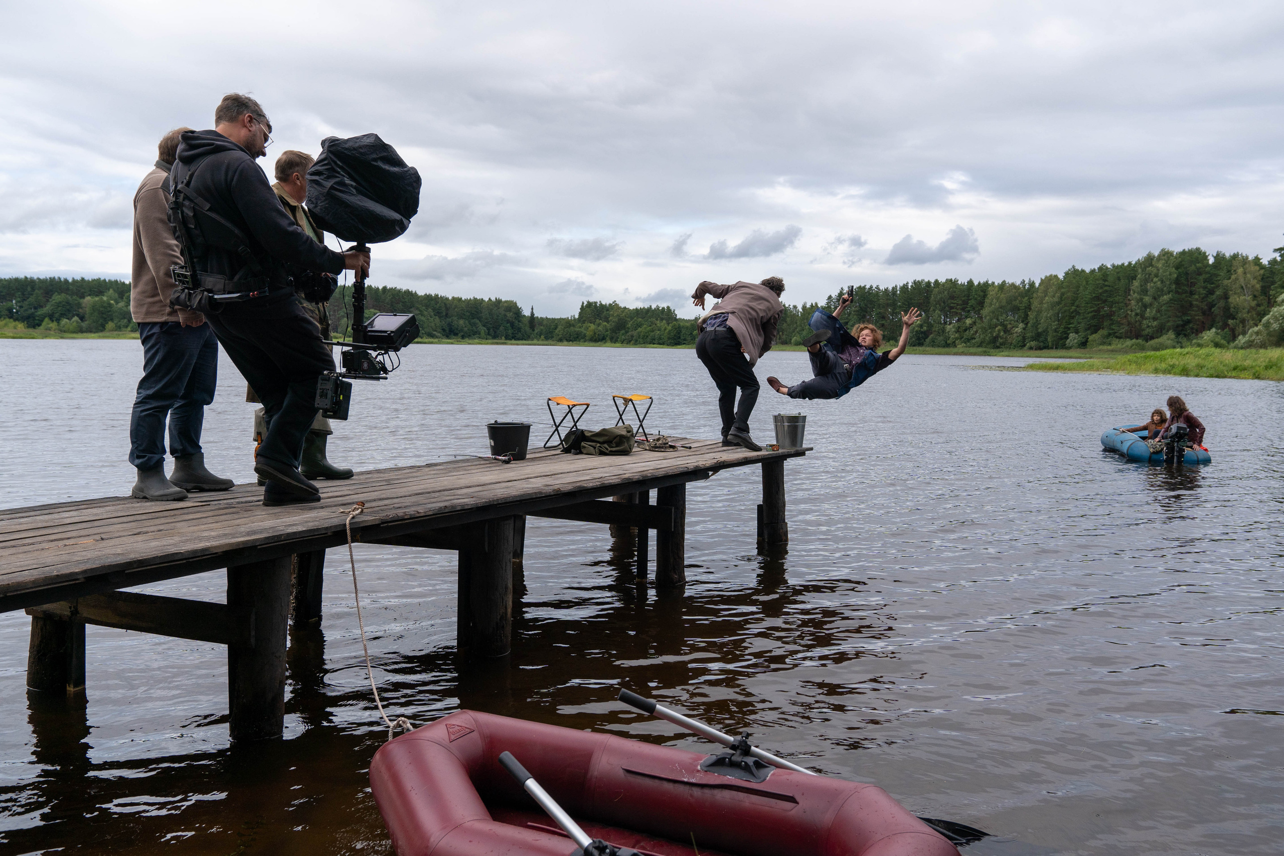 UNIT STILLS. Unit still photographer Roman Galasun