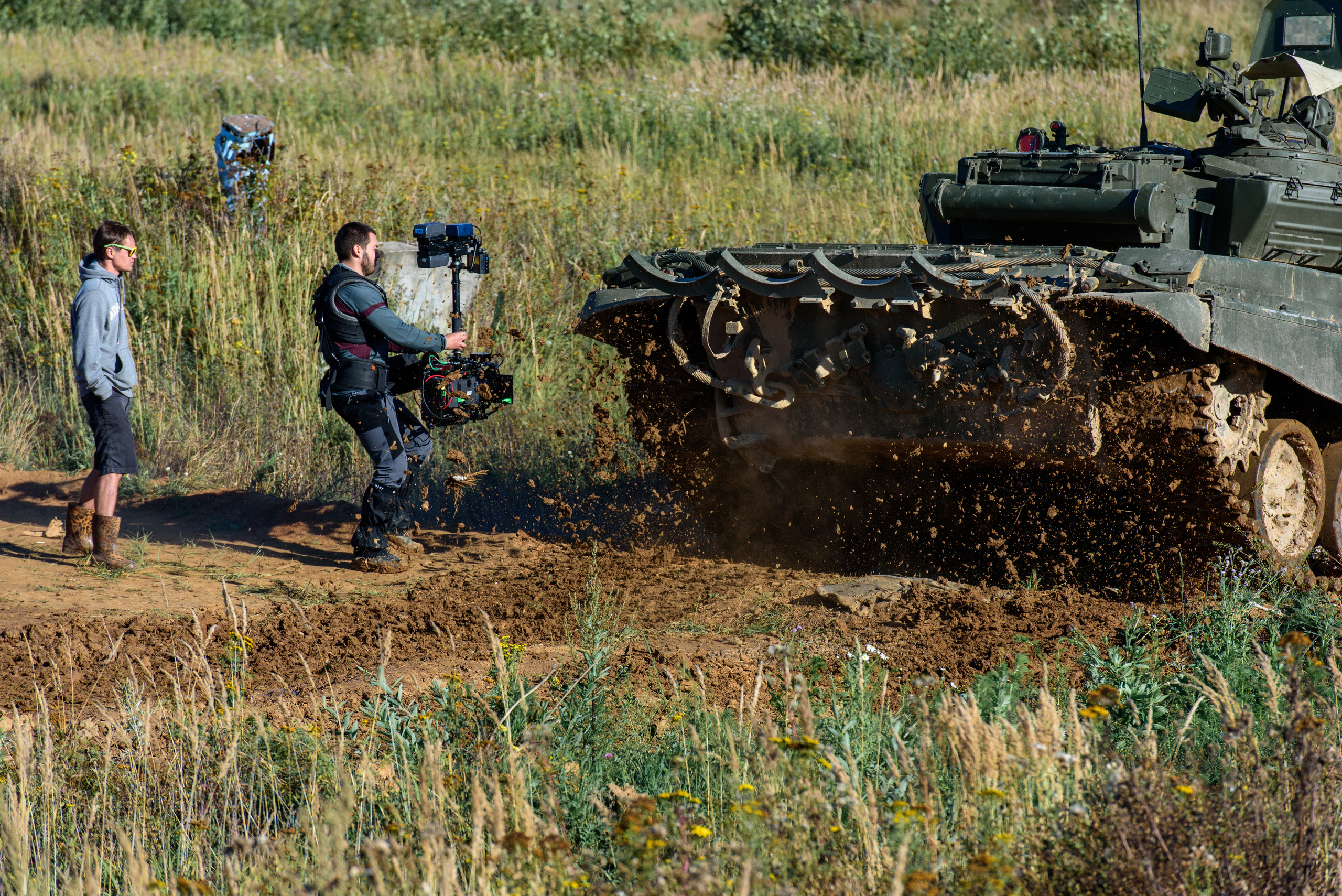 UNIT STILLS. Unit still photographer Roman Galasun