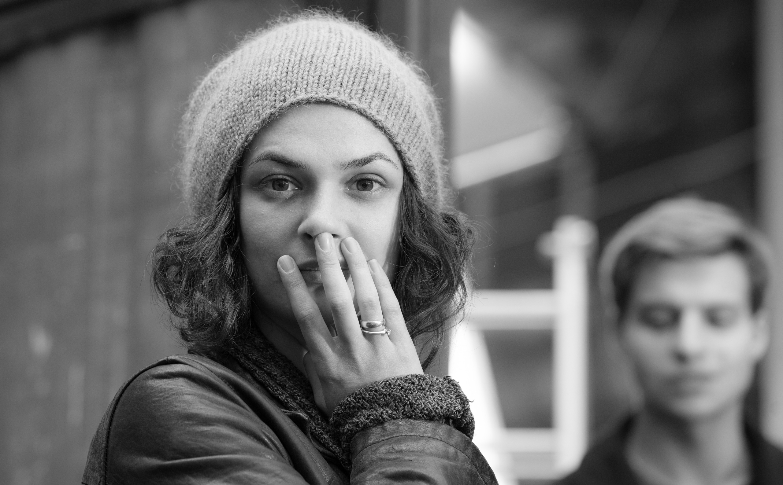 Black and White. Unit still photographer Roman Galasun