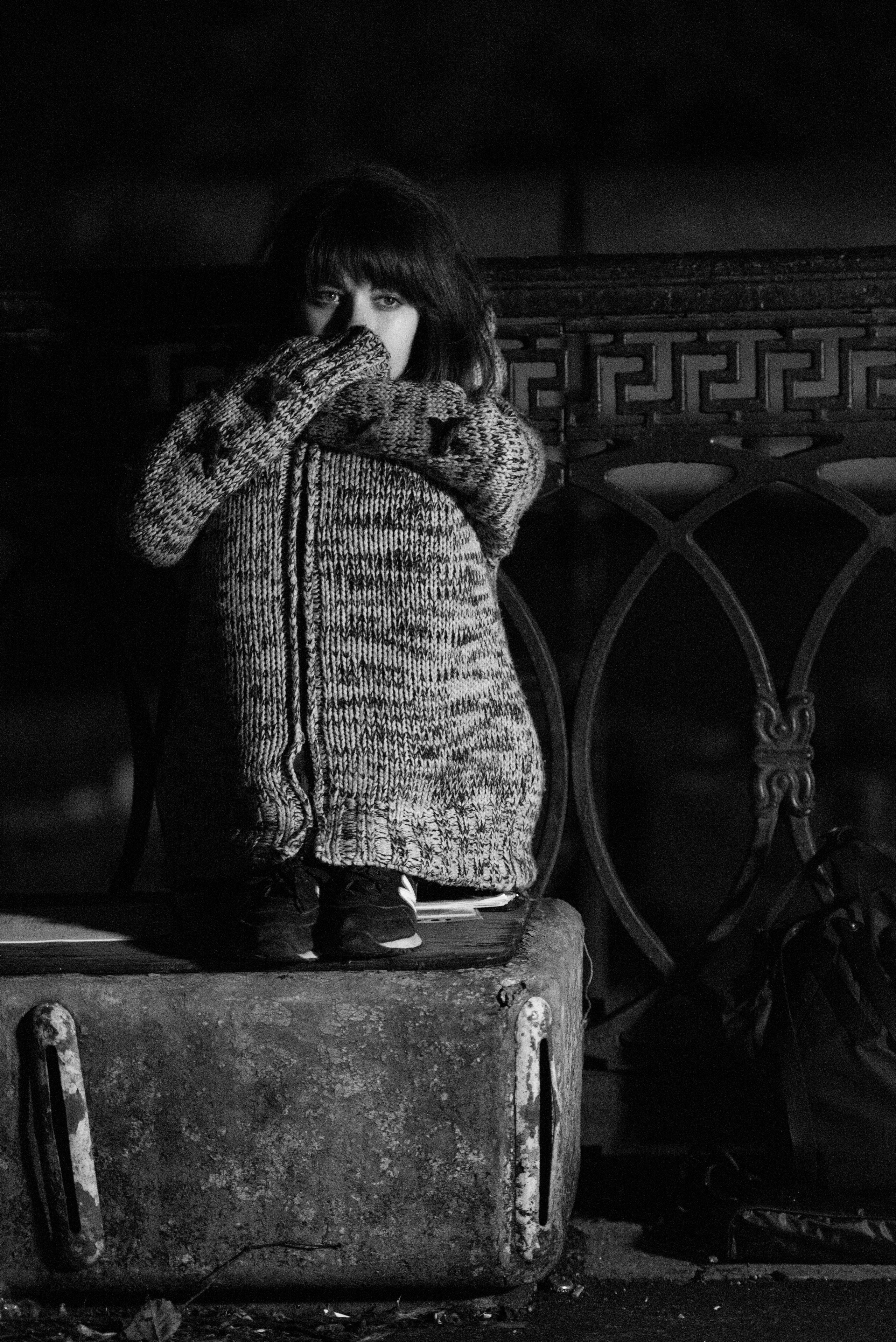 Black and White. Unit still photographer Roman Galasun