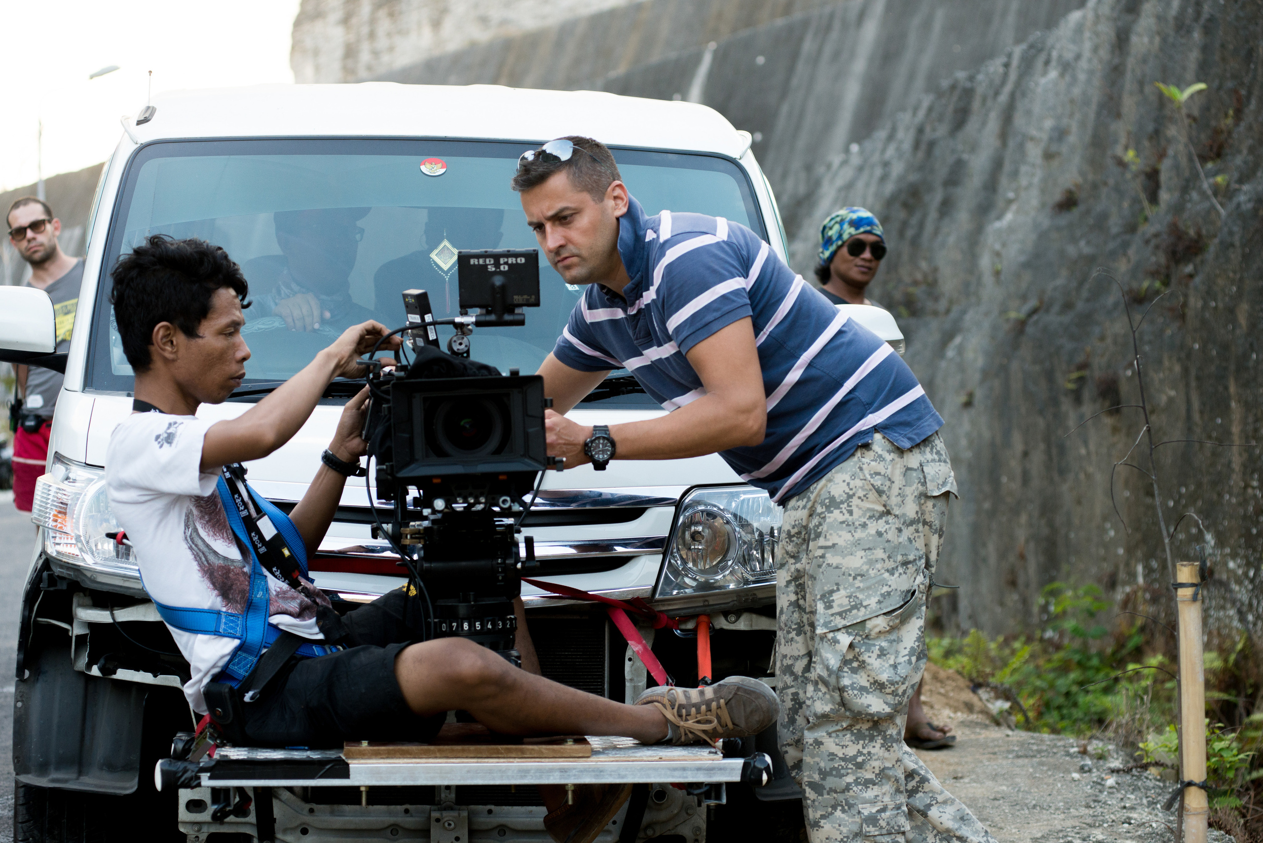 UNIT STILLS. Unit still photographer Roman Galasun