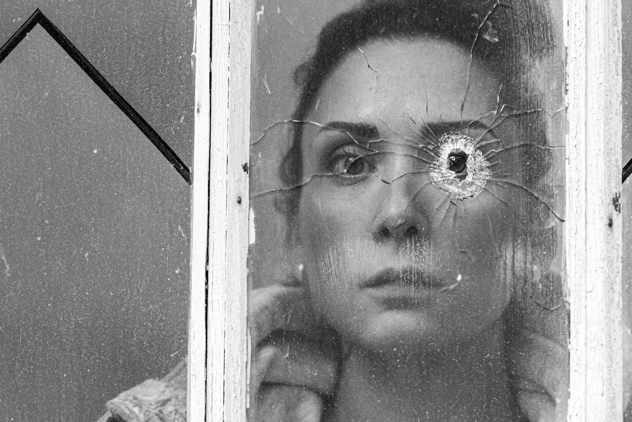 Black and White. Unit still photographer Roman Galasun