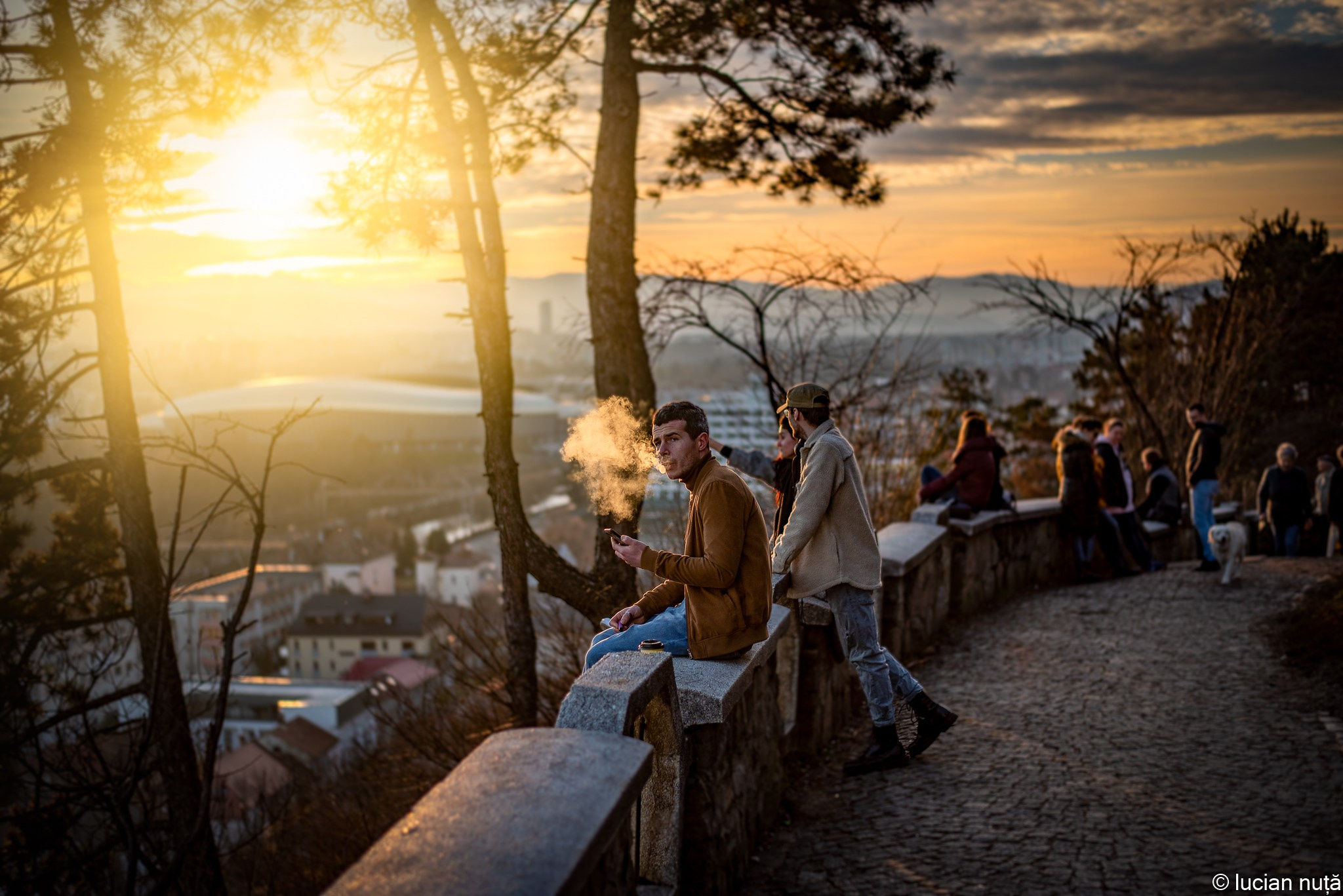 Cluj - Napoca cetatuie sunset