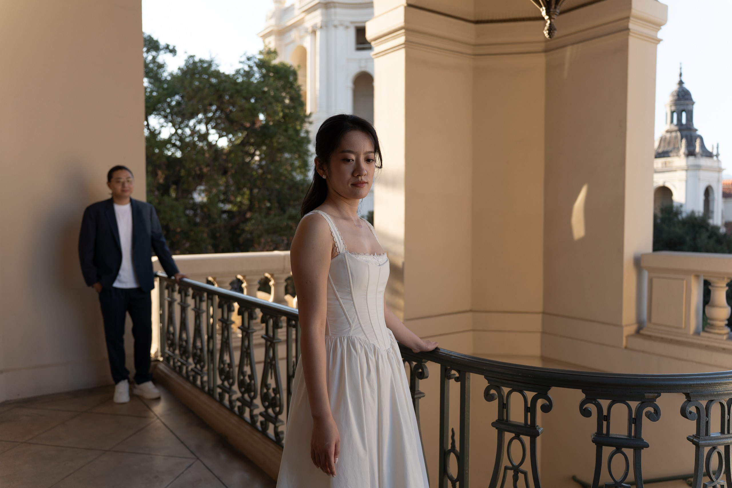 Cinematic Pasadena City Hall Engagement
