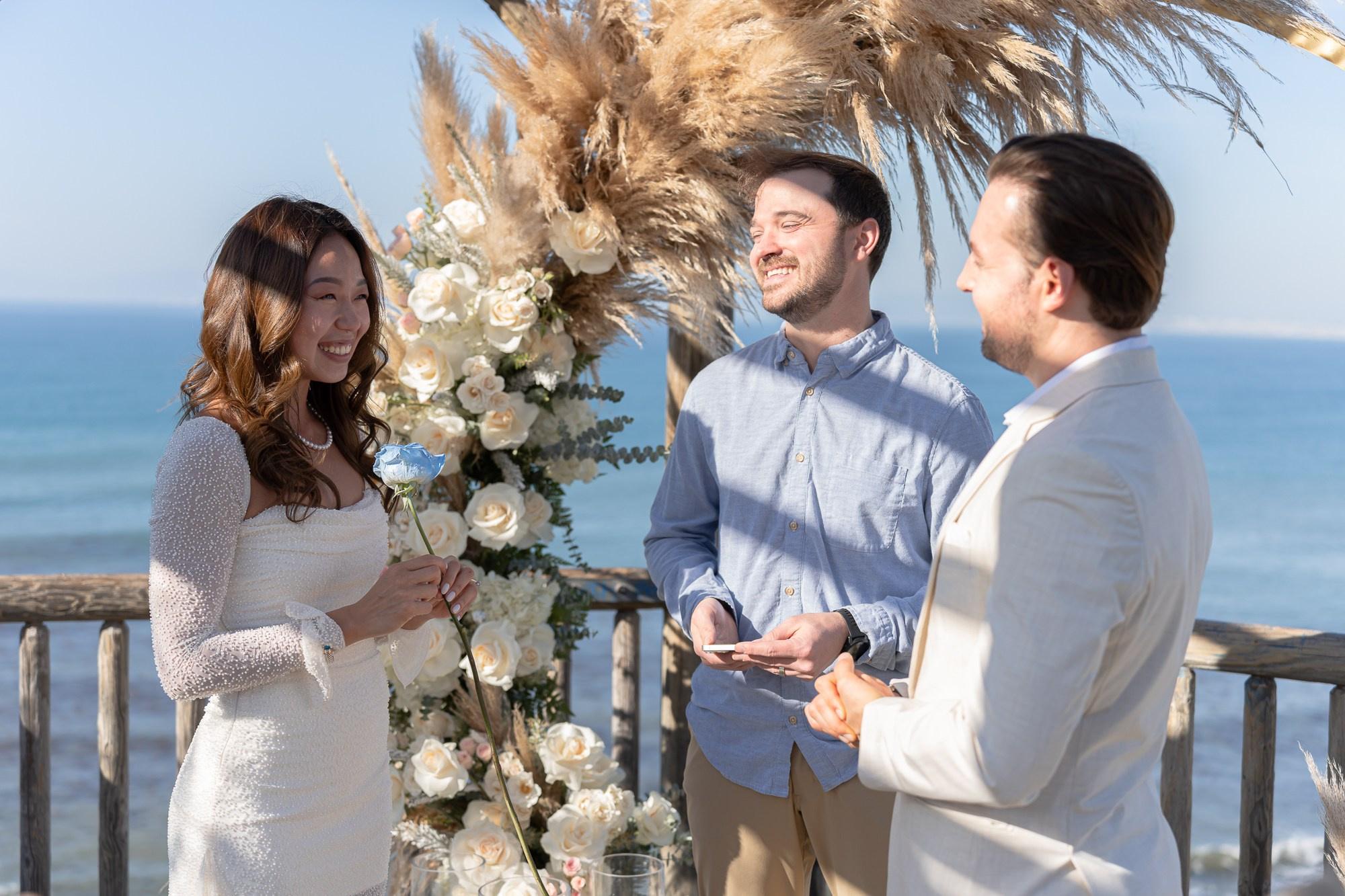 Intimate elopement in Palos Verdes. Cinematic Wedding & Elopement Photography in Los Angeles | Inspired by Indie Film & Real Life