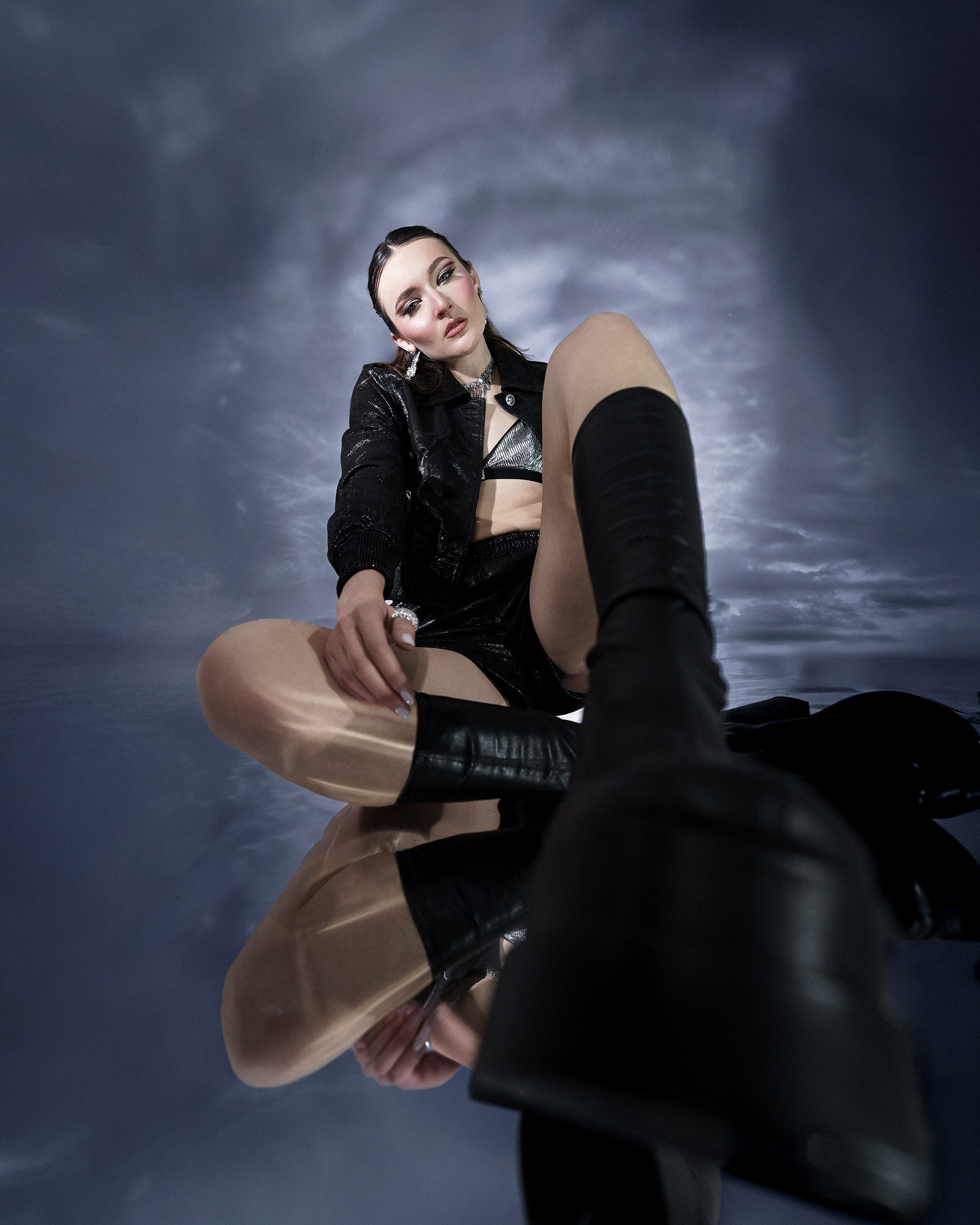 Kosmiczna fashion sesja zdjęciowa w Krakowie | Fotograf Dimston. Fotograf Kraków - Dimston