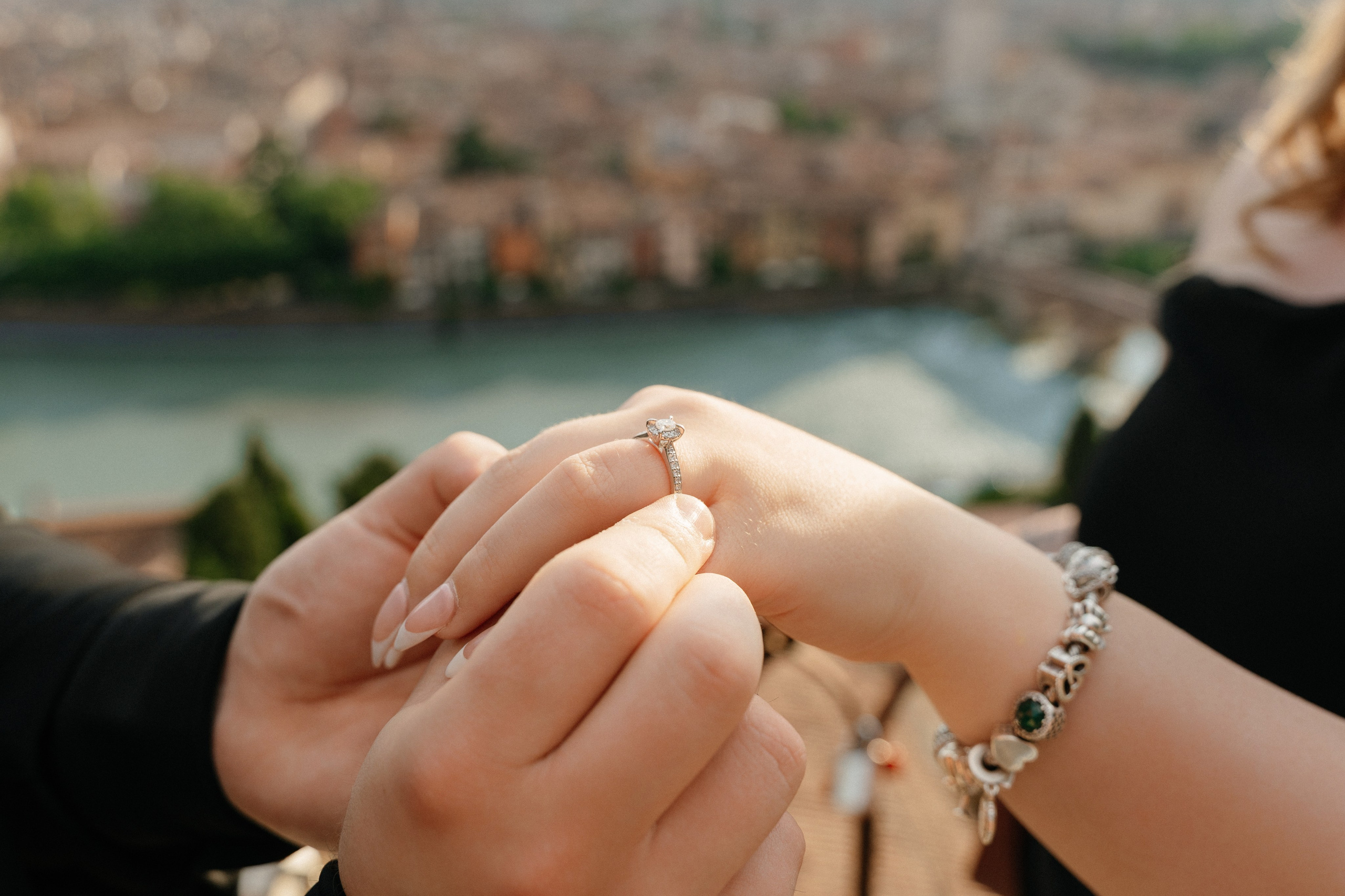 A & A (Castel San Pietro, Verona, Italy). Marriage Proposal Photographer in Verona, Lake Garda and Dolomites| Diana Fedrigo