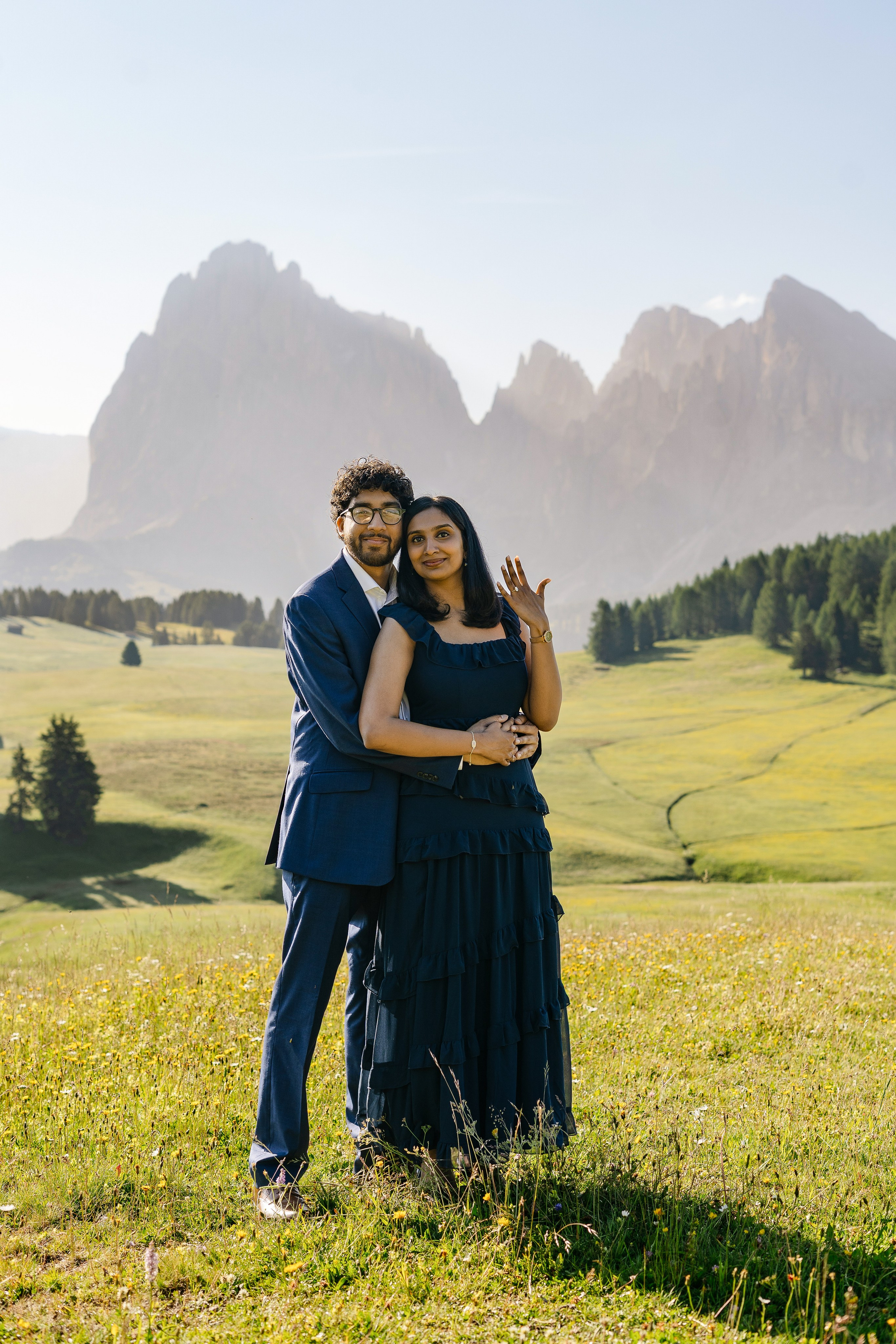 S & S (Alpe di Siusi, Dolomites, Italy). Marriage Proposal Photographer in Verona, Lake Garda and Dolomites| Diana Fedrigo