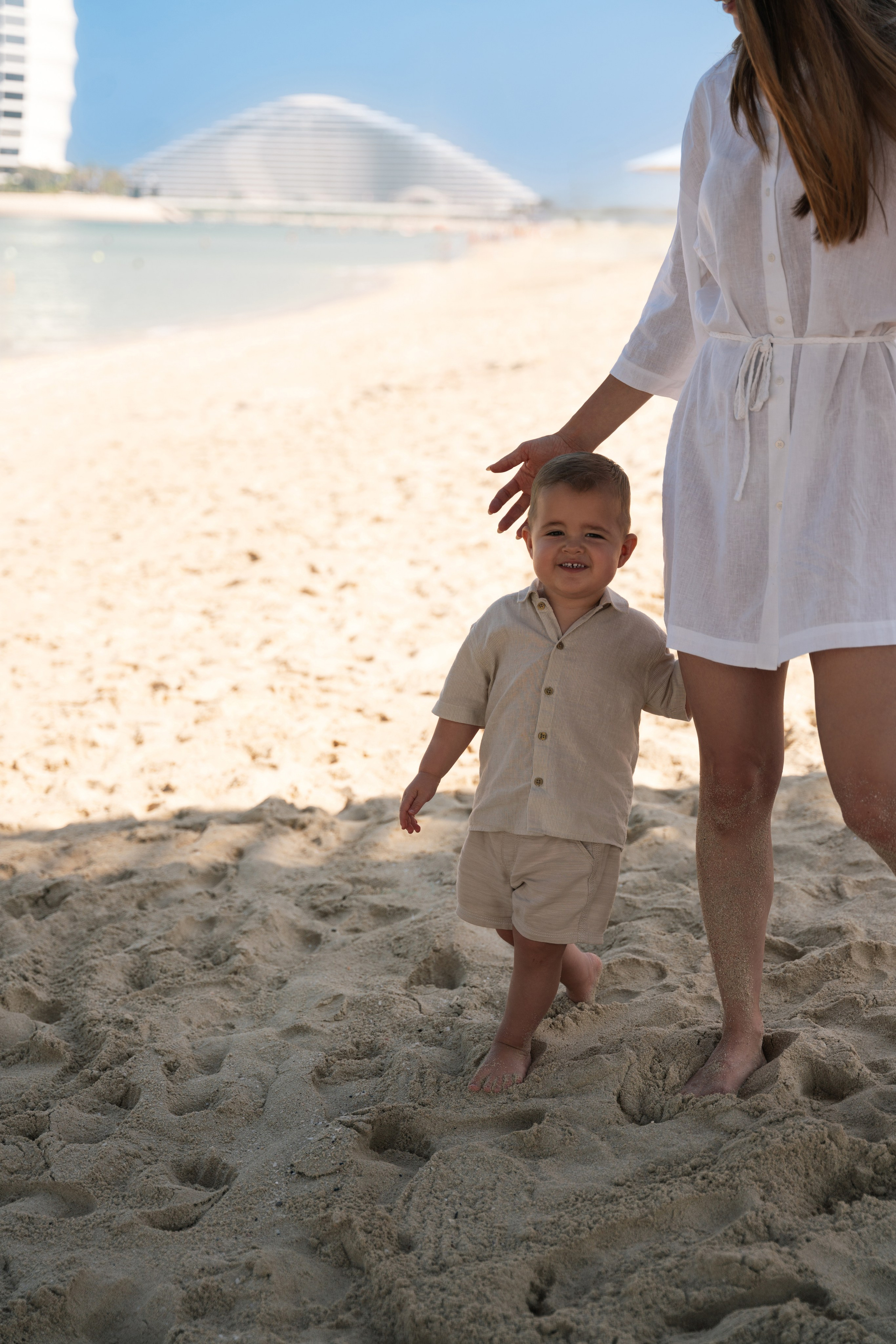 Beach day. Angela Iakovleva — Family Photographer in Dubai