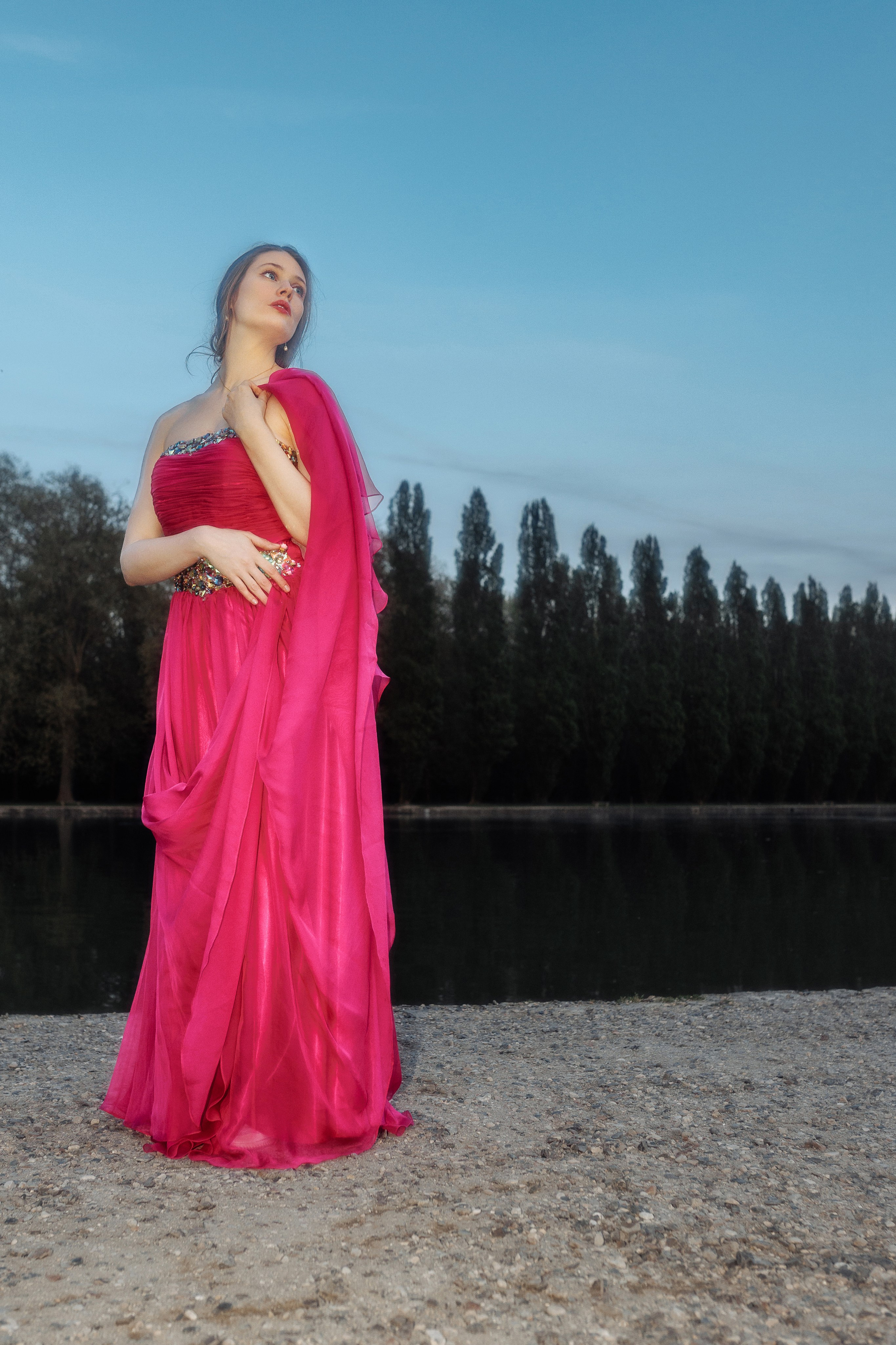 Анастасия. Съемка в цветении