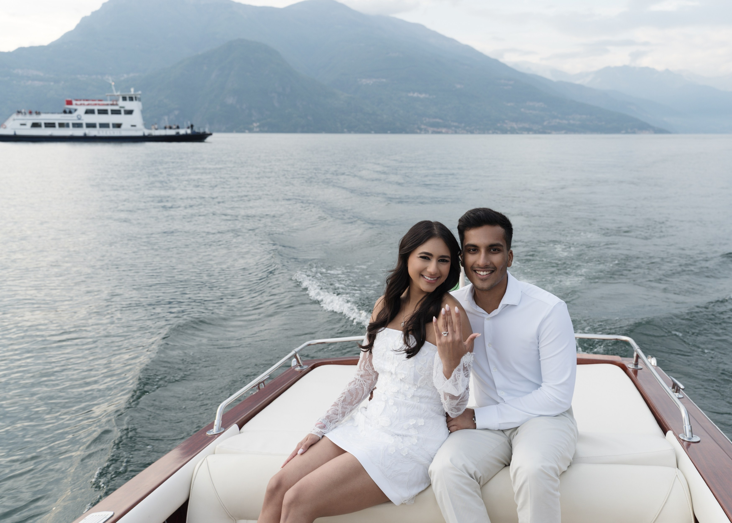 Villa Monastero Secret Proposal. Proposal Photographer in Lake Como