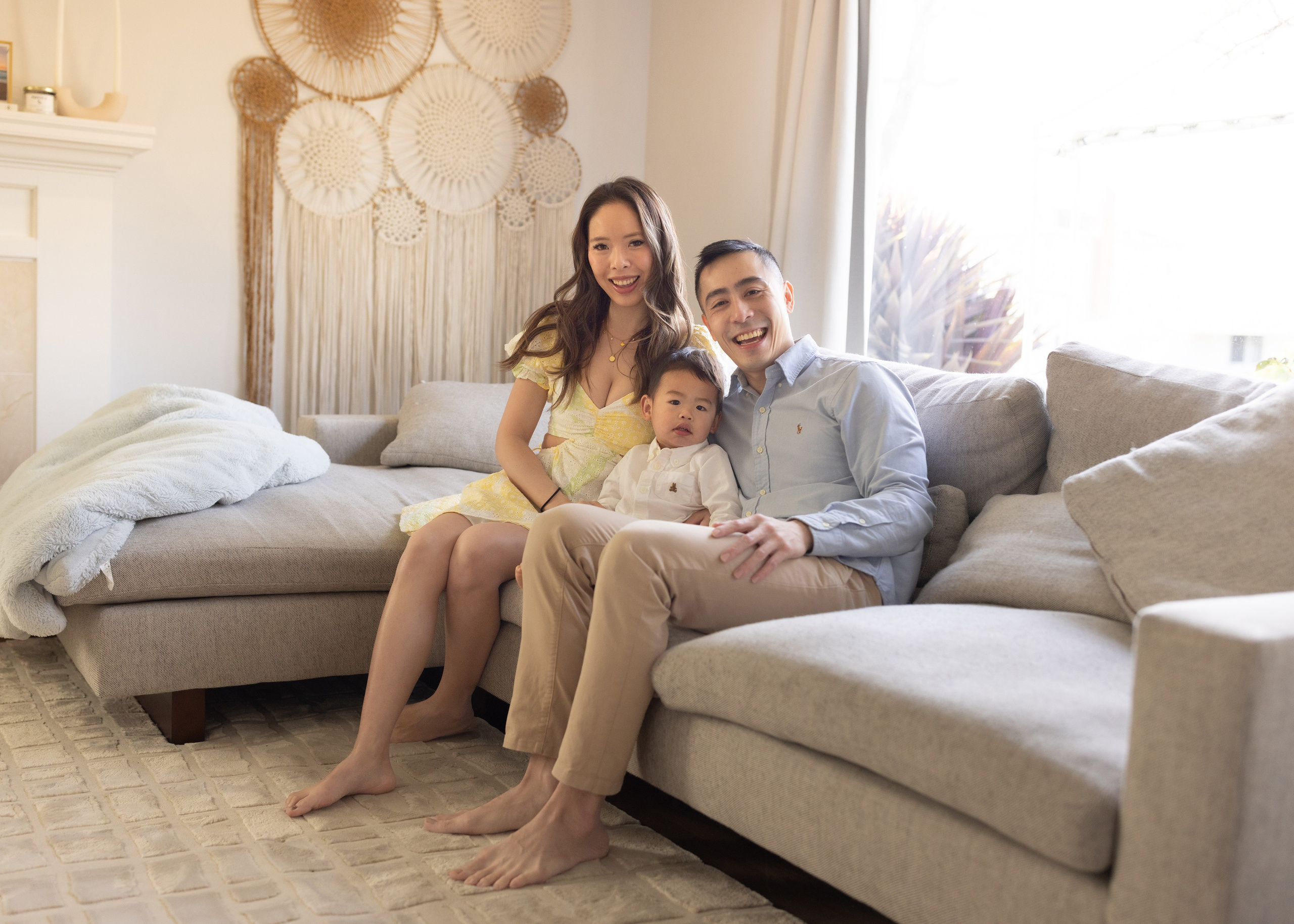 San Mateo At Home Family Session. Levantera Photo San Francisco Bay Area Photographer Natalia