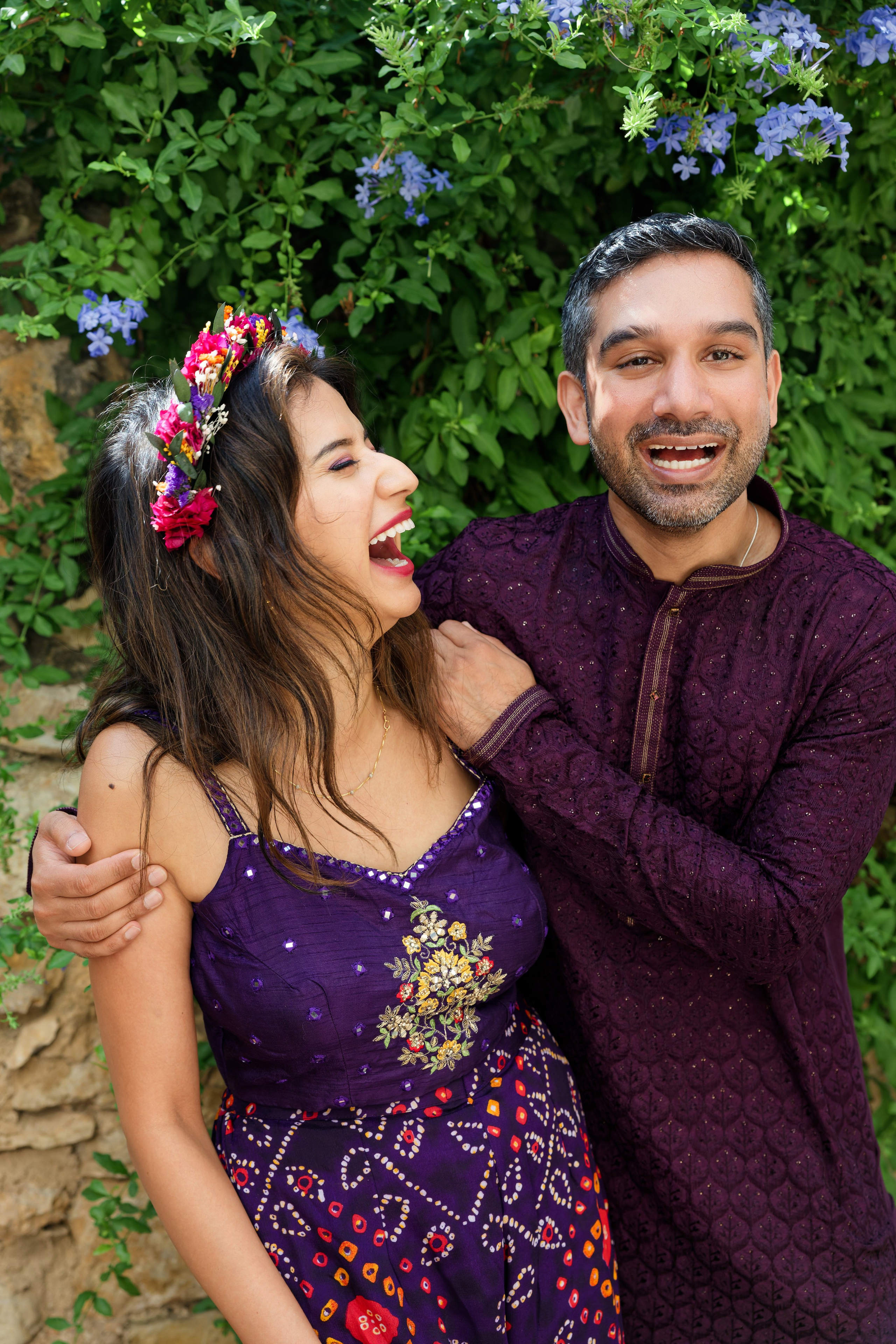 Indian wedding Haldi ceremony & Mehndi Night at Masia Nur, Sitges, Spain Preview