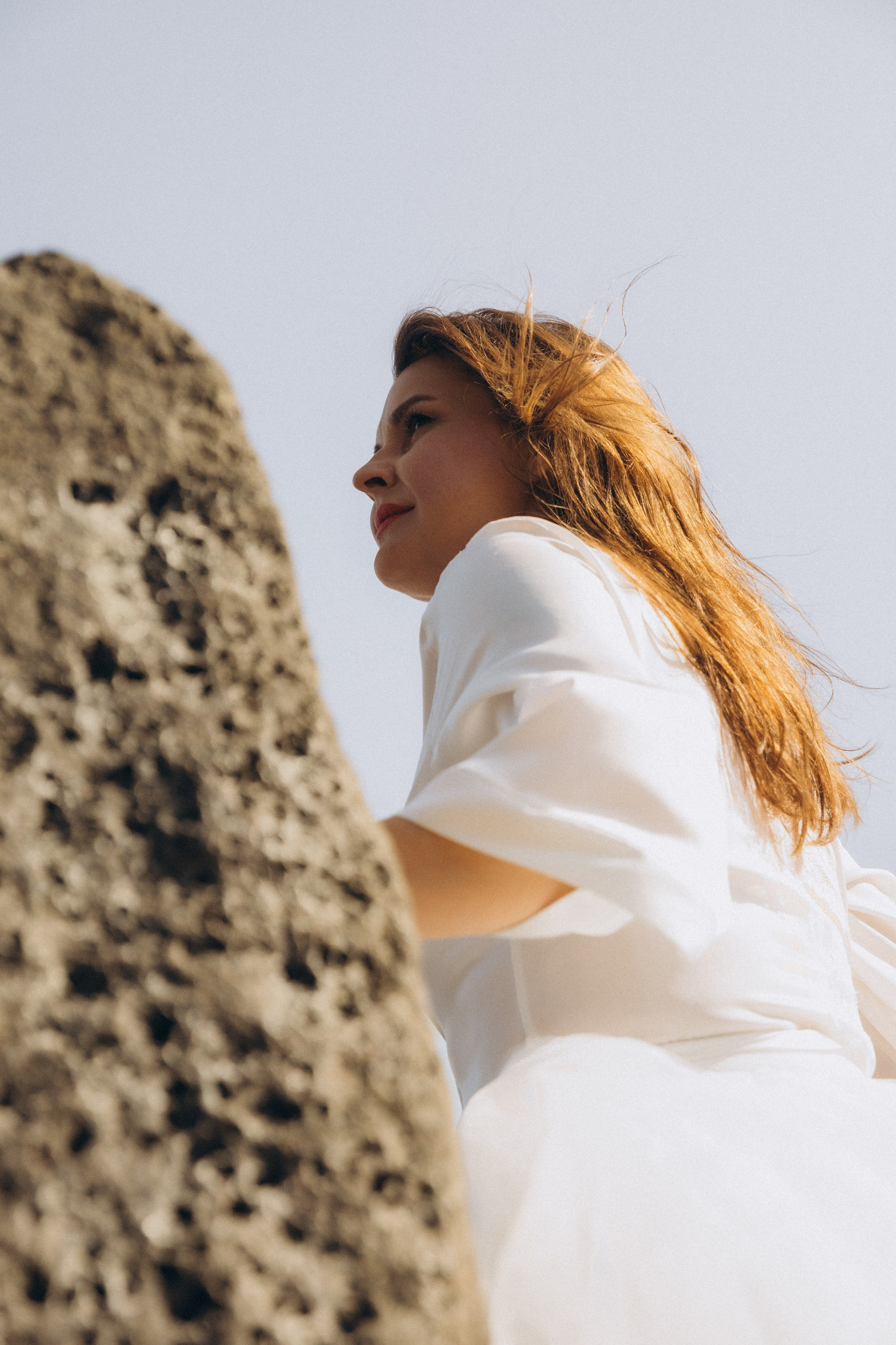 Capturing the love and anticipation of a couple during their pre-wedding photoshoot in Madeira.