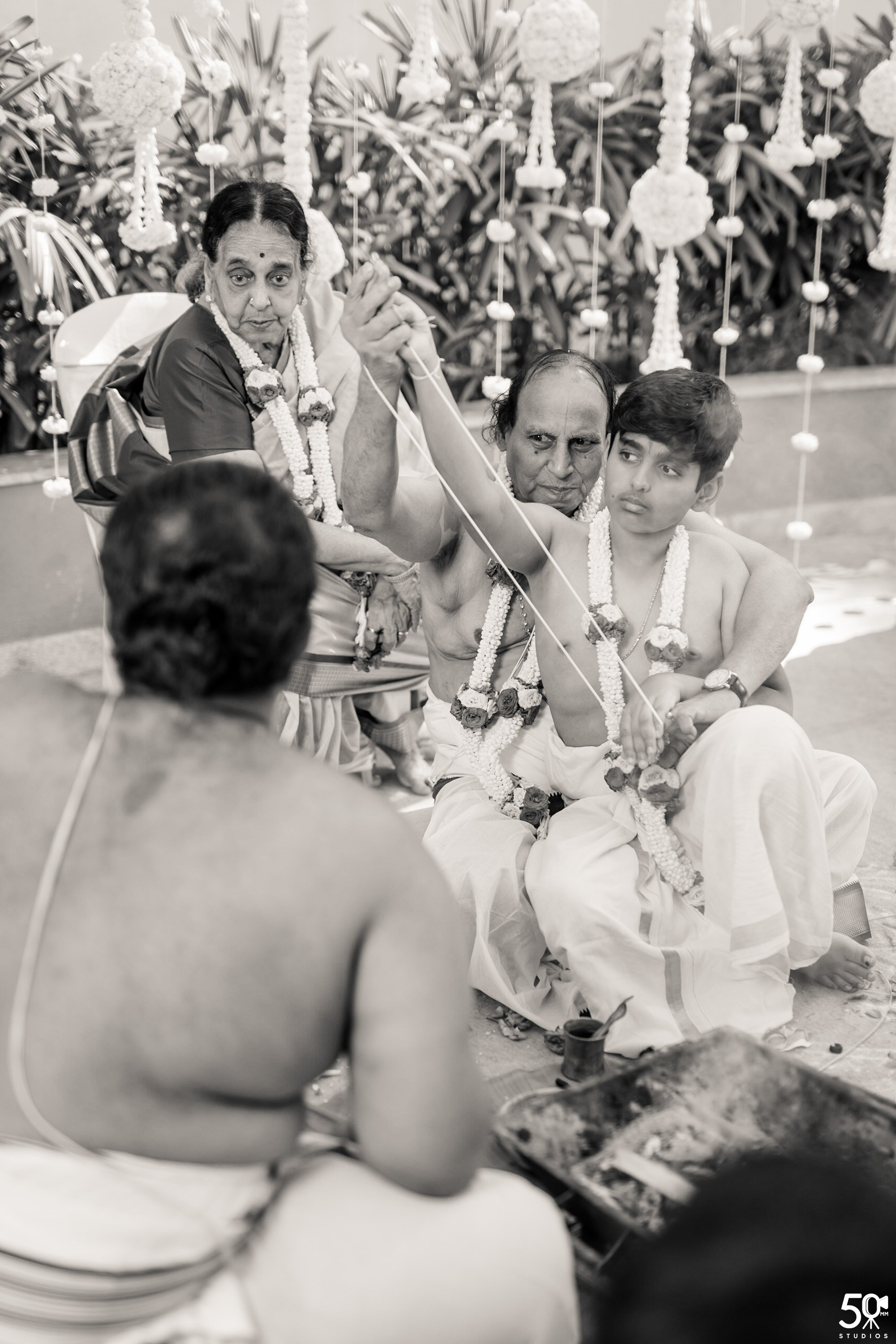 SANJAY AND SAKETH UPANAYANA. 50mm STUDIOS