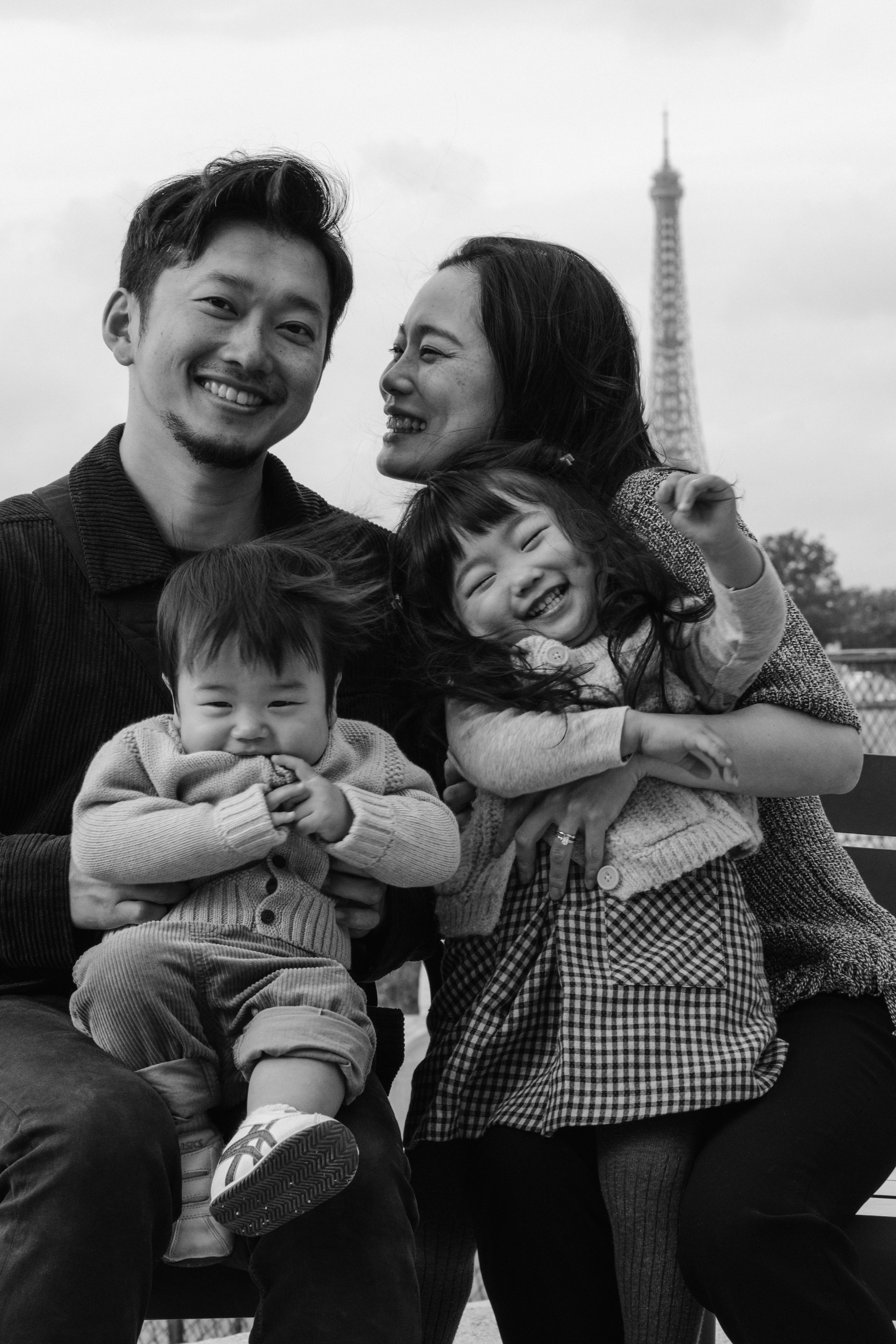 Family Photoshoot in Paris — Natural Lifestyle Photography. Paris Wedding Photographer