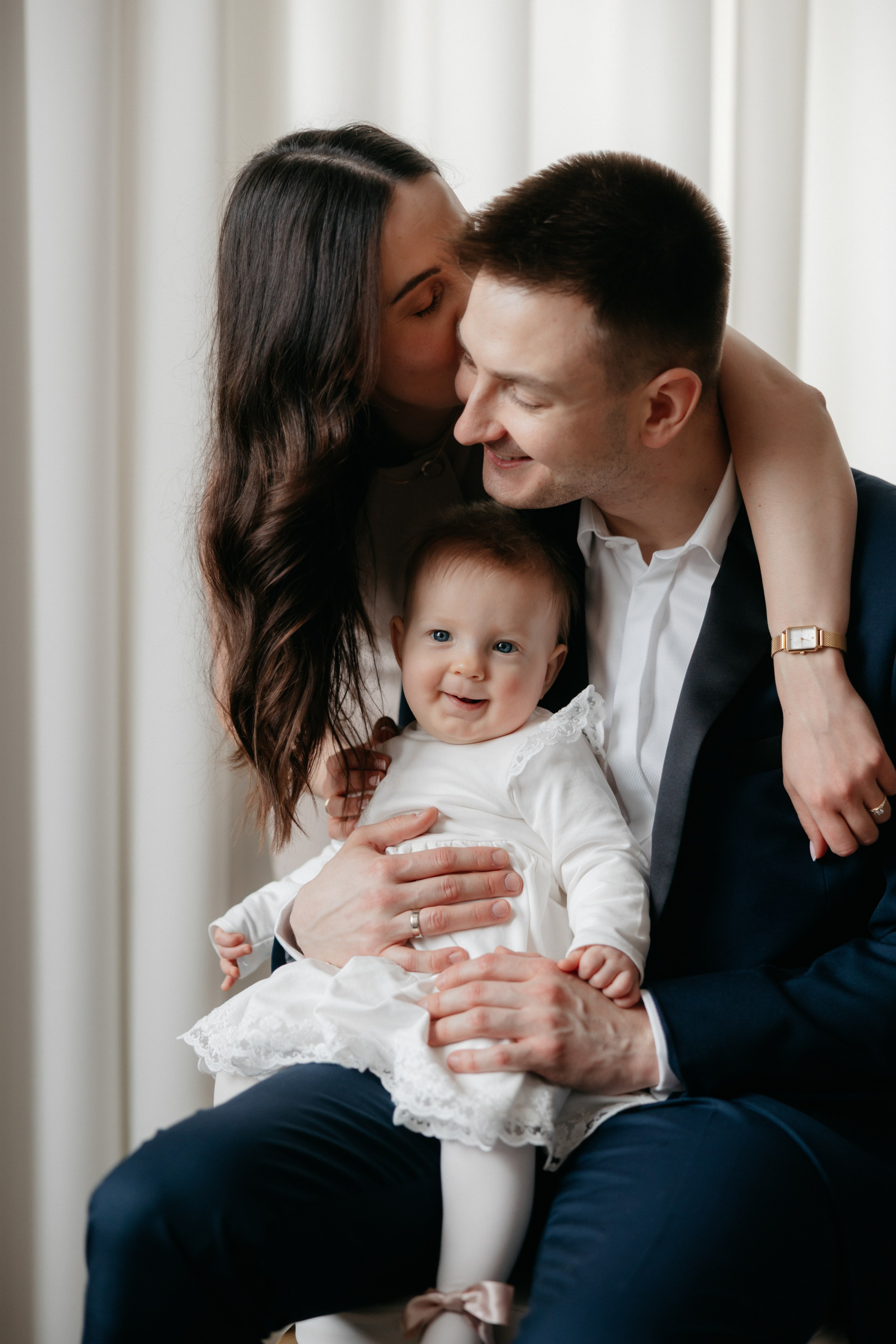 Chrzest Święty Amelki. Fotograf Siedlce