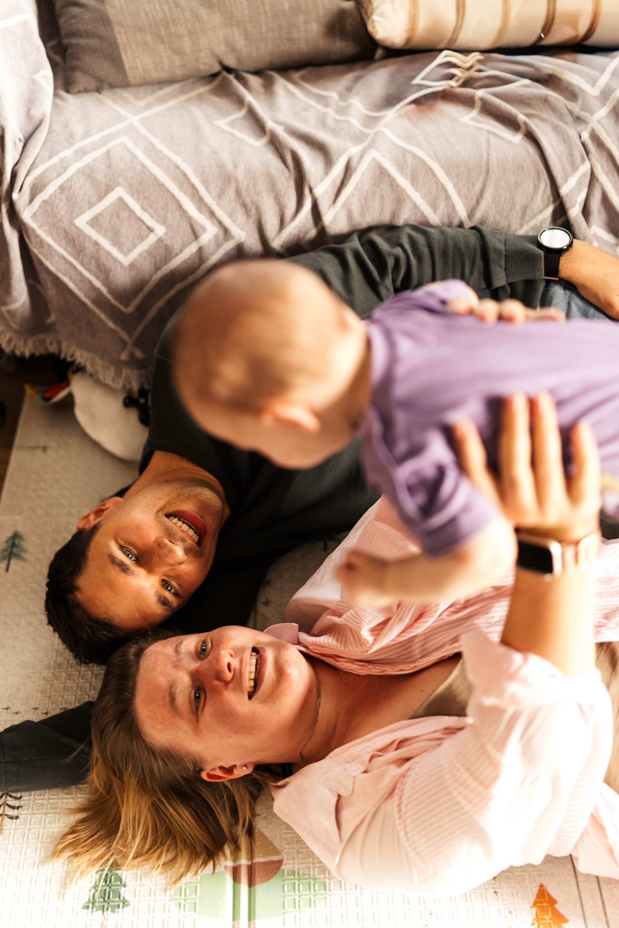 Наташа, Глаша, Игорь. Family photographer in Oviedo — Yana Razina