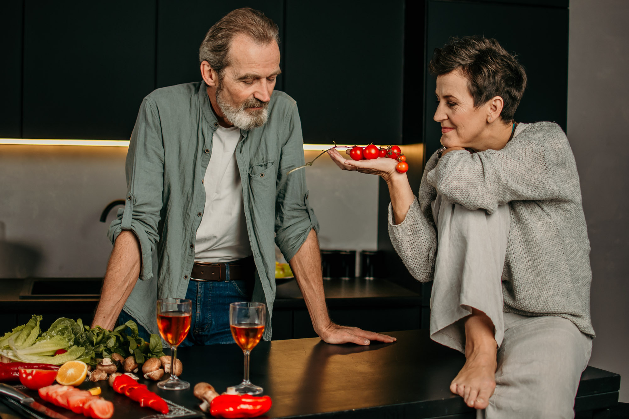 Crazy Kitchen Mood. Family Lifestyle Photography