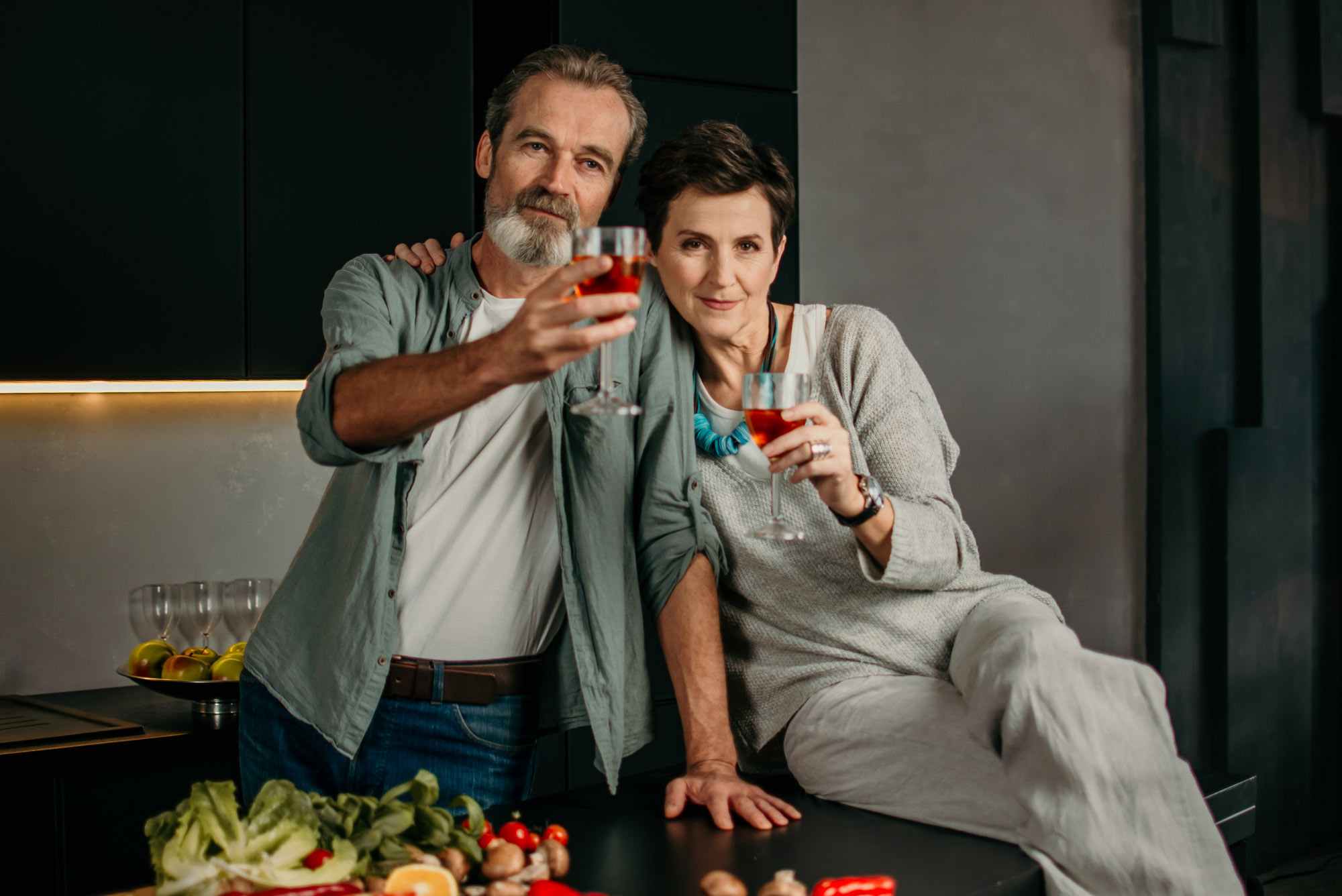 Crazy Kitchen Mood. Family Lifestyle Photography