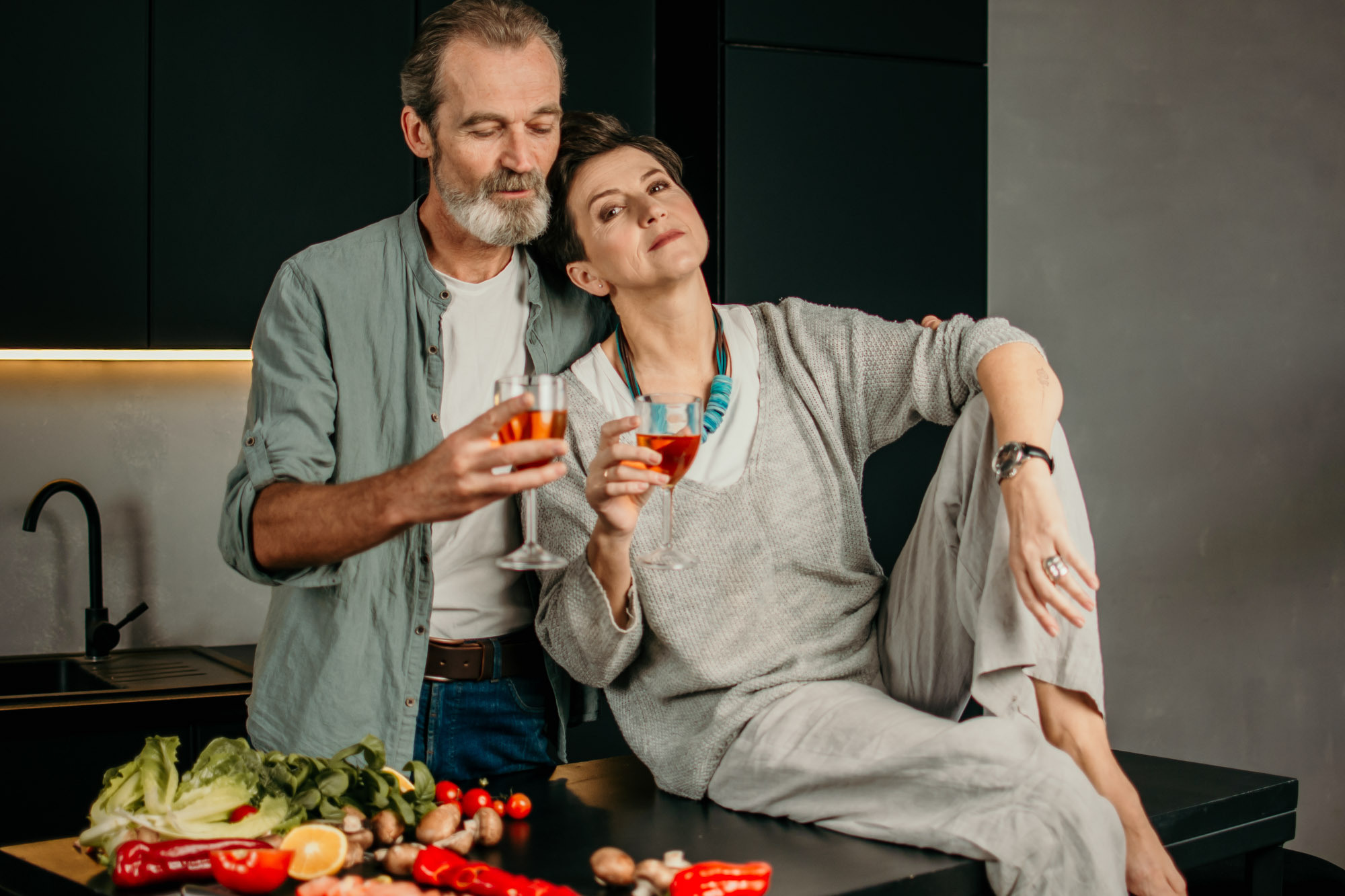 Crazy Kitchen Mood. Family Lifestyle Photography
