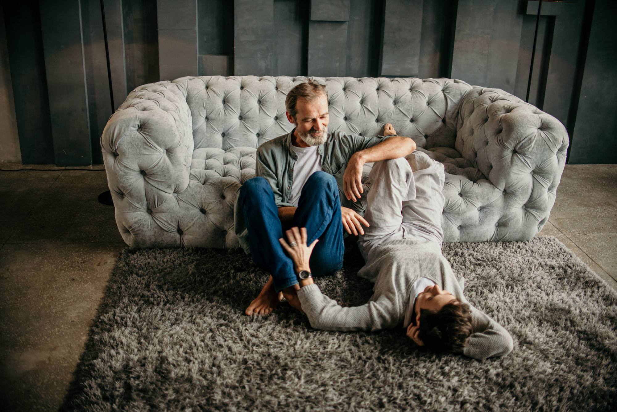 Crazy Kitchen Mood. Family Lifestyle Photography