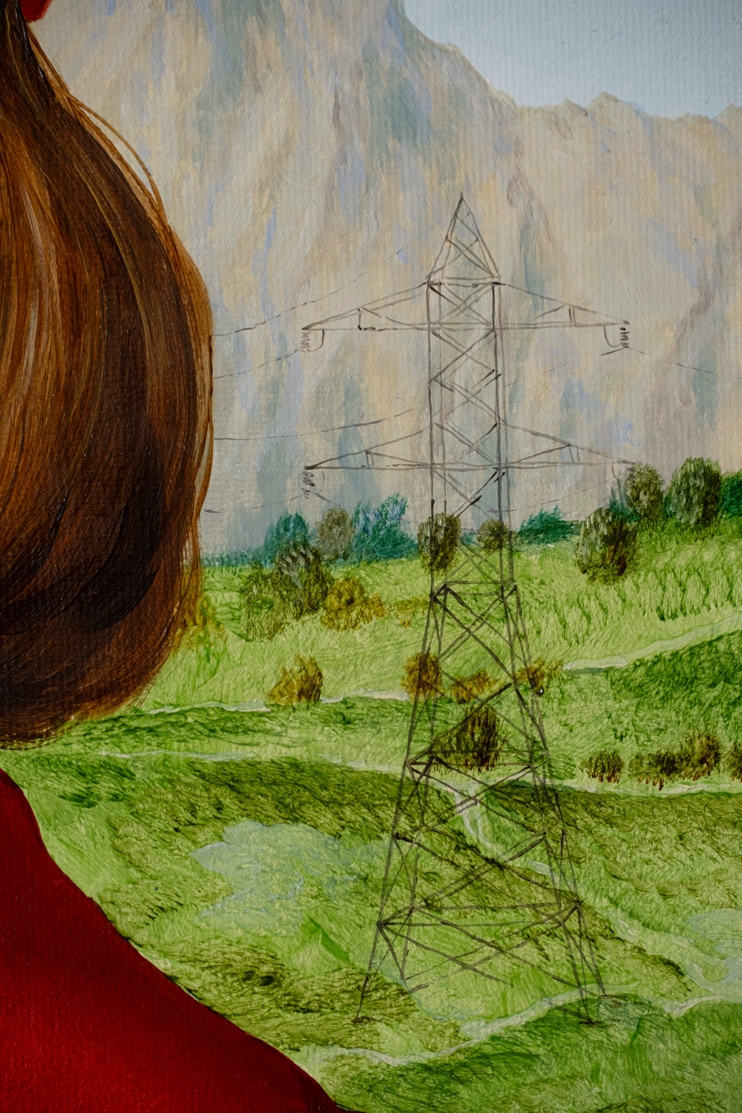 Flaming heart. Paul Rog