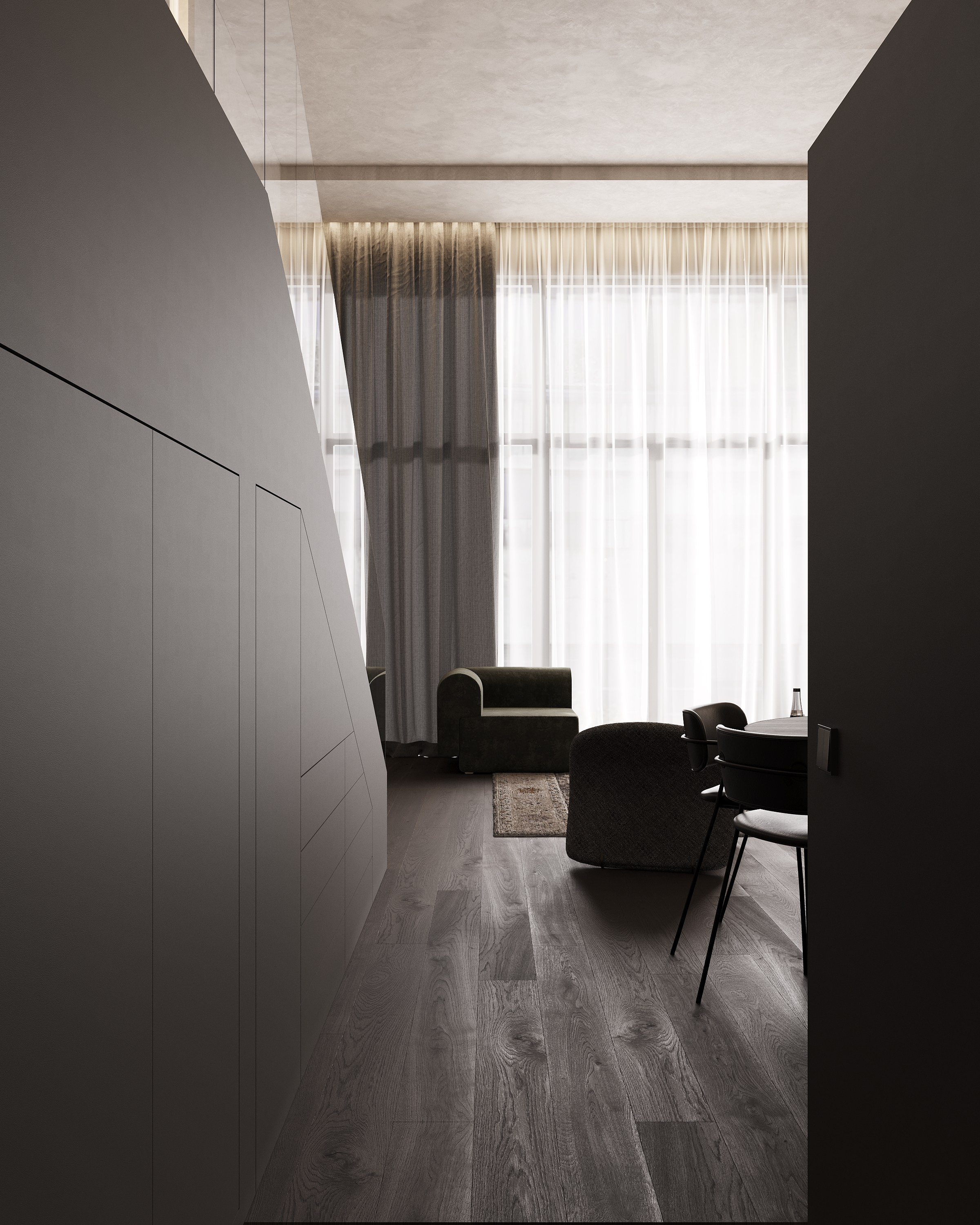 Black vs White. Simple Archs — high quality visualizations for your interior projects