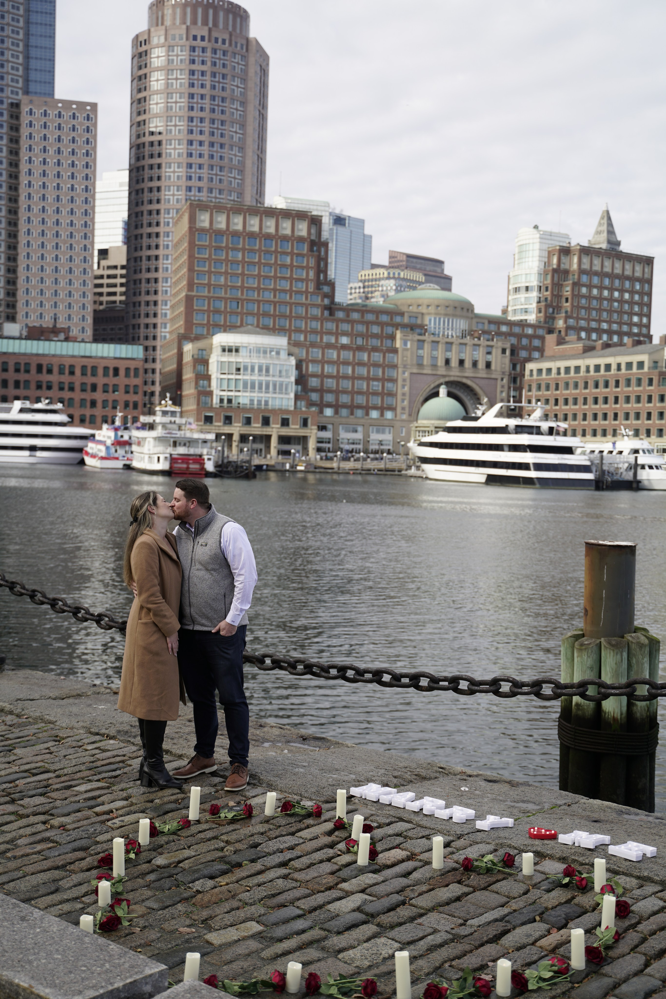 Charles and Helen at Seaport. Stefanovich Photography | Boston, MA