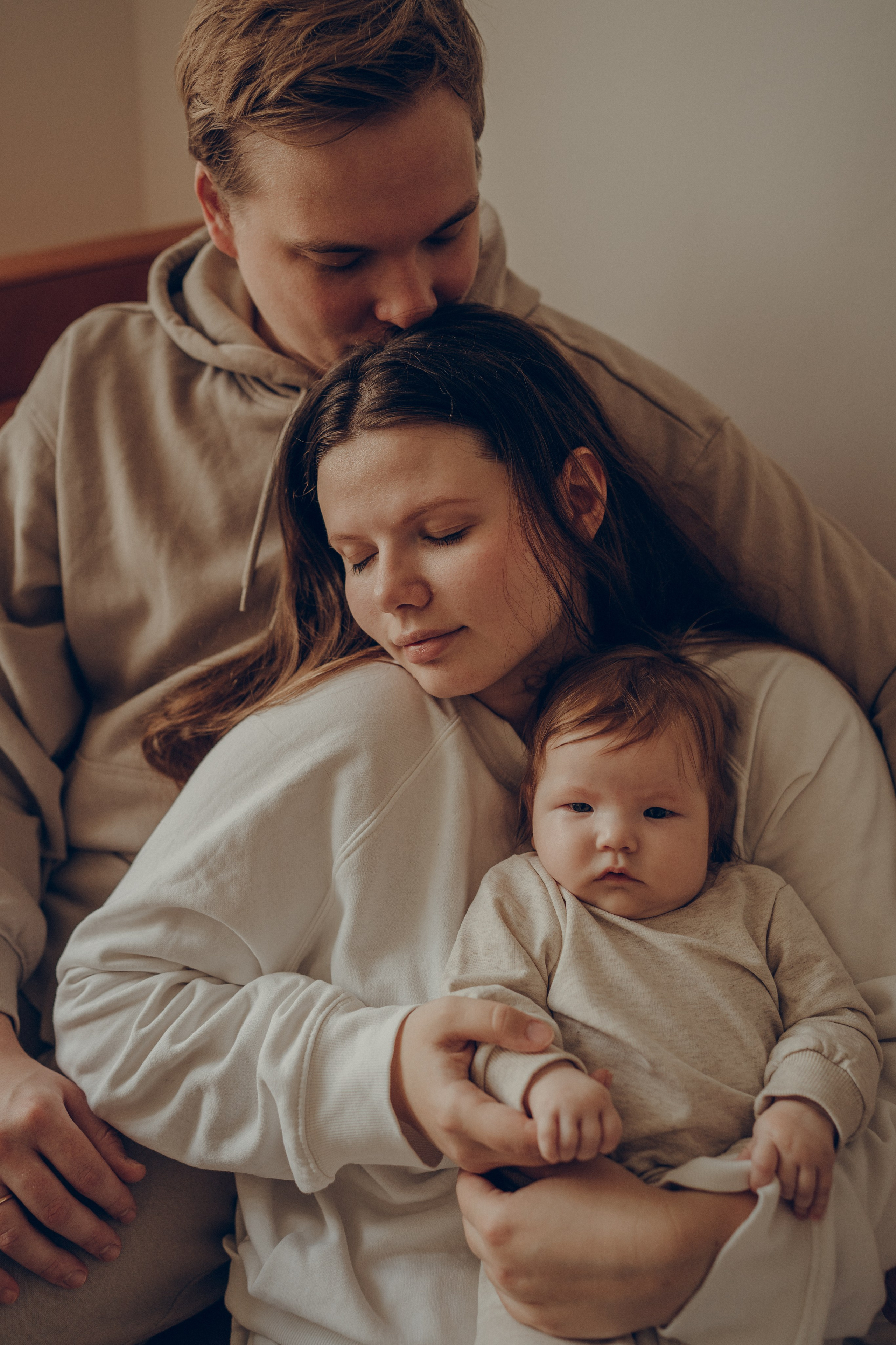 Семейная с младенцем. Фотограф Москва Ларина Юлия