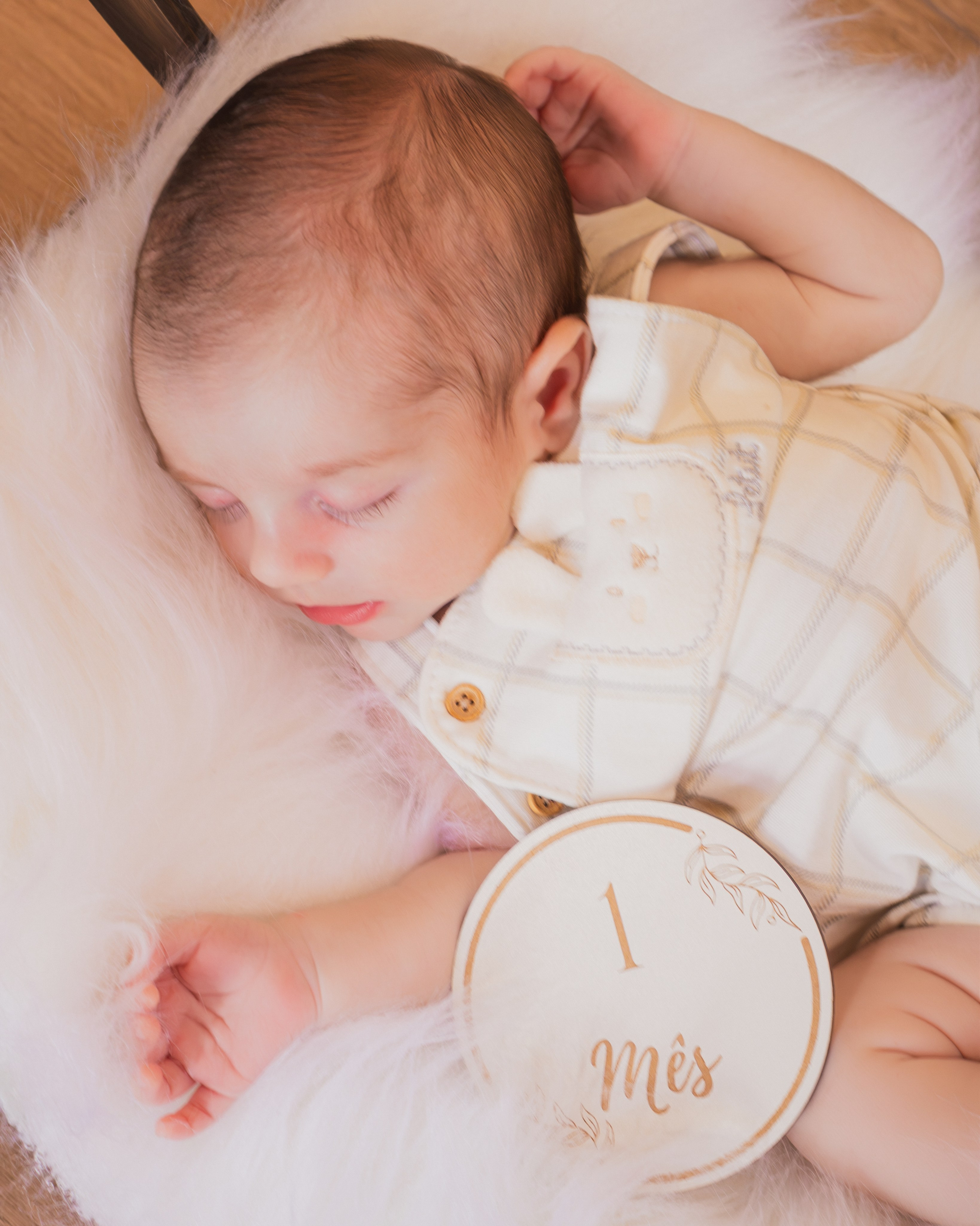 Acompanhamento do Bebê. Fotografia Mensal Infantil. Oukla Estúdio