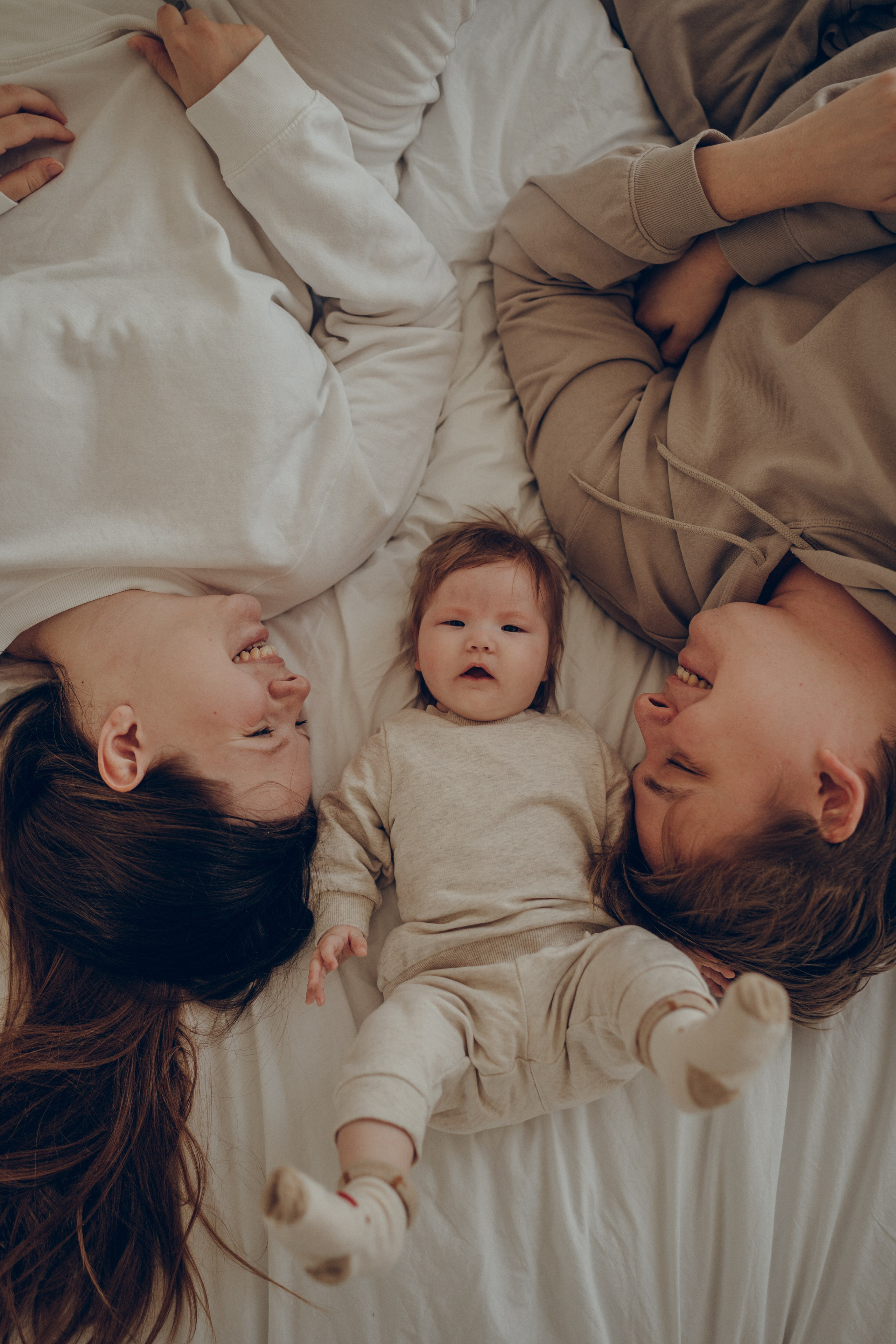 Семейная с младенцем. Фотограф Москва Ларина Юлия