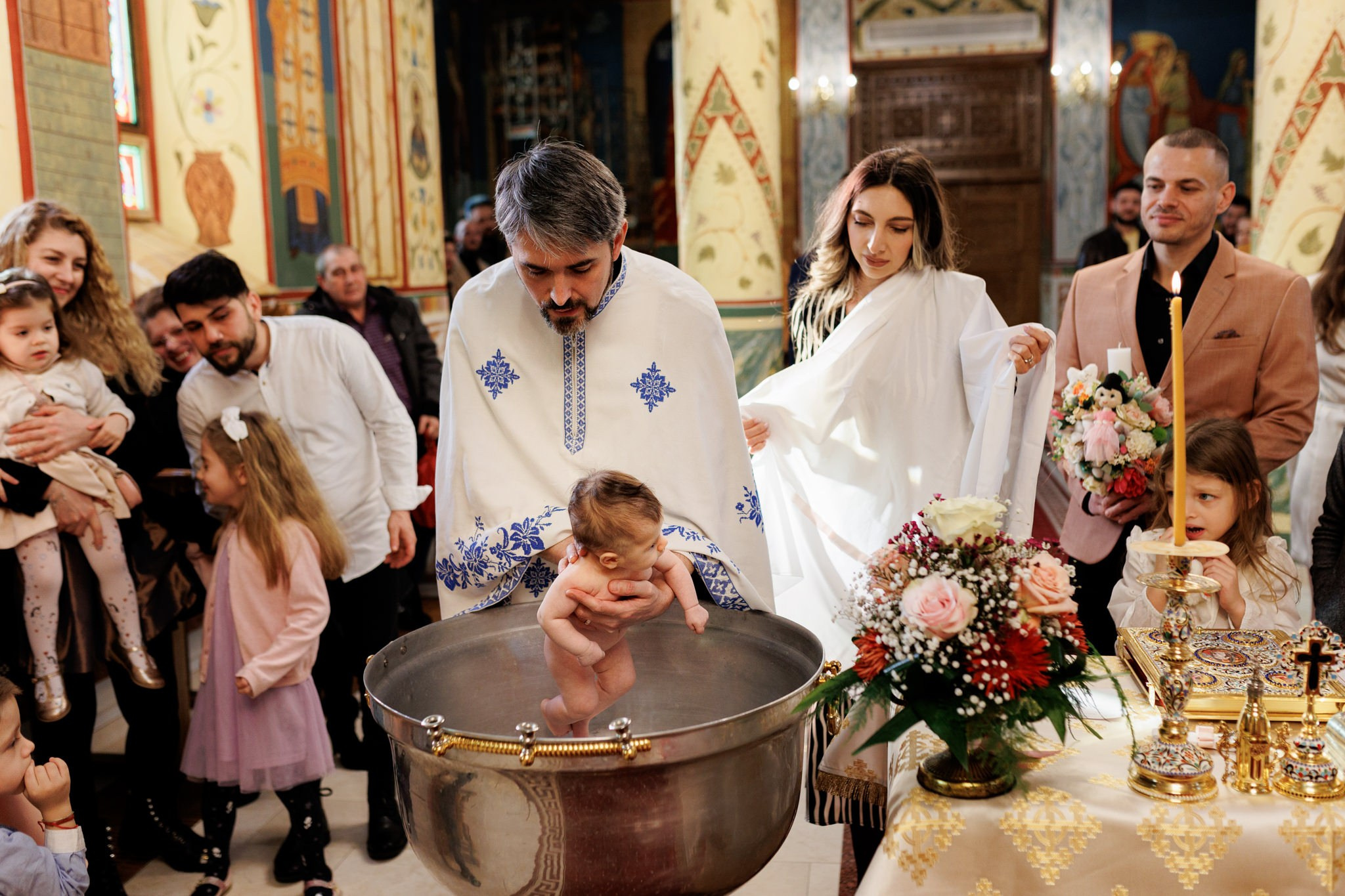 Leah Ania. Wedding Photographer in Bucharest — Manu Ivanciu | Baptism photographer