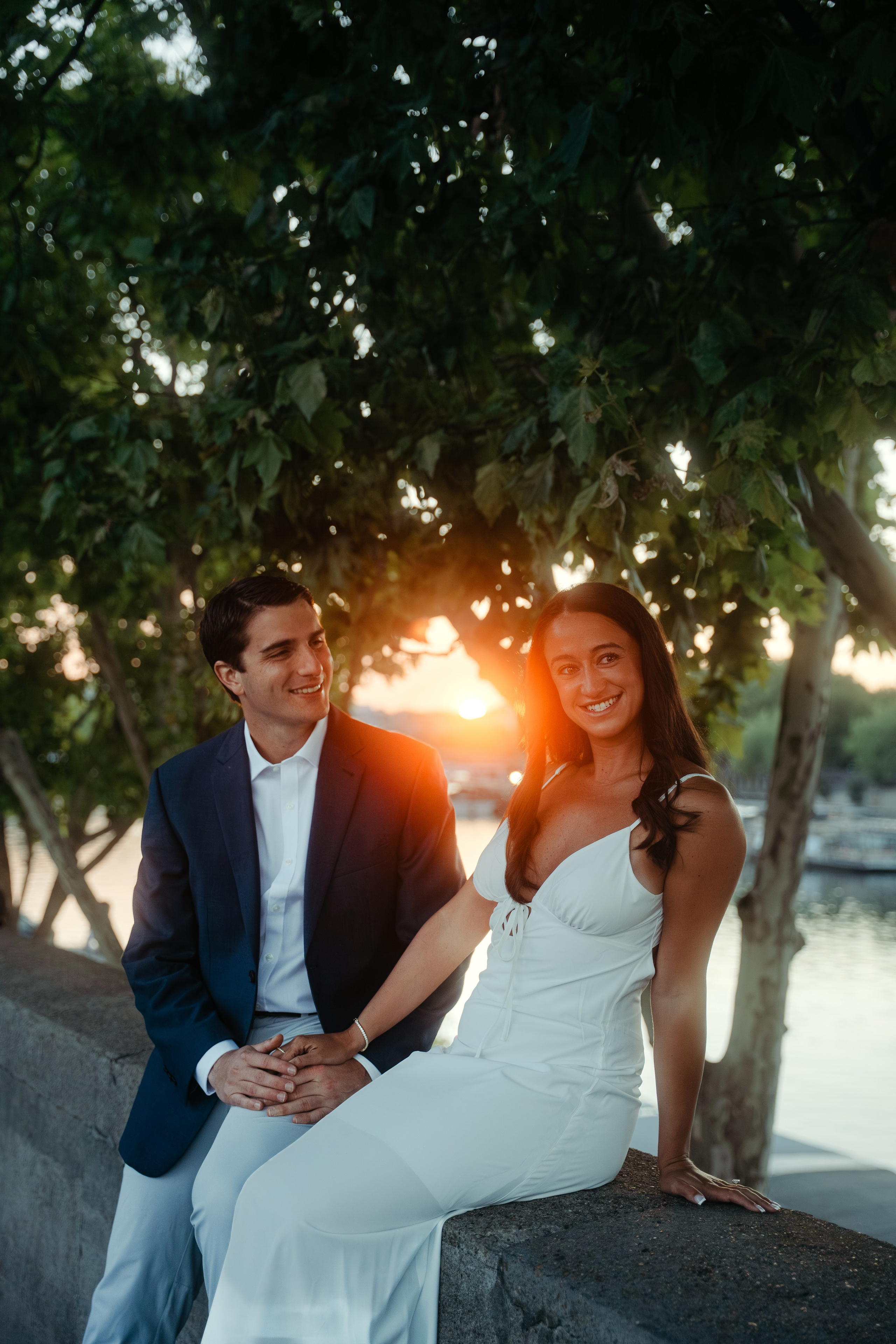 Dan & Page — Engaged in Paris. Фотограф в Париже Полина Осипова