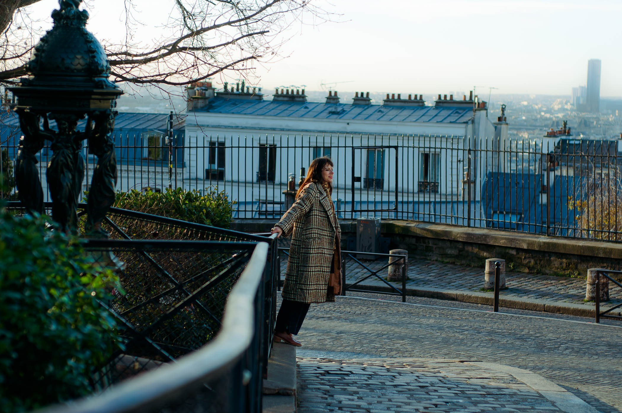 Фотосессия на рождественском Монмартре. Фотограф в Париже Полина Осипова