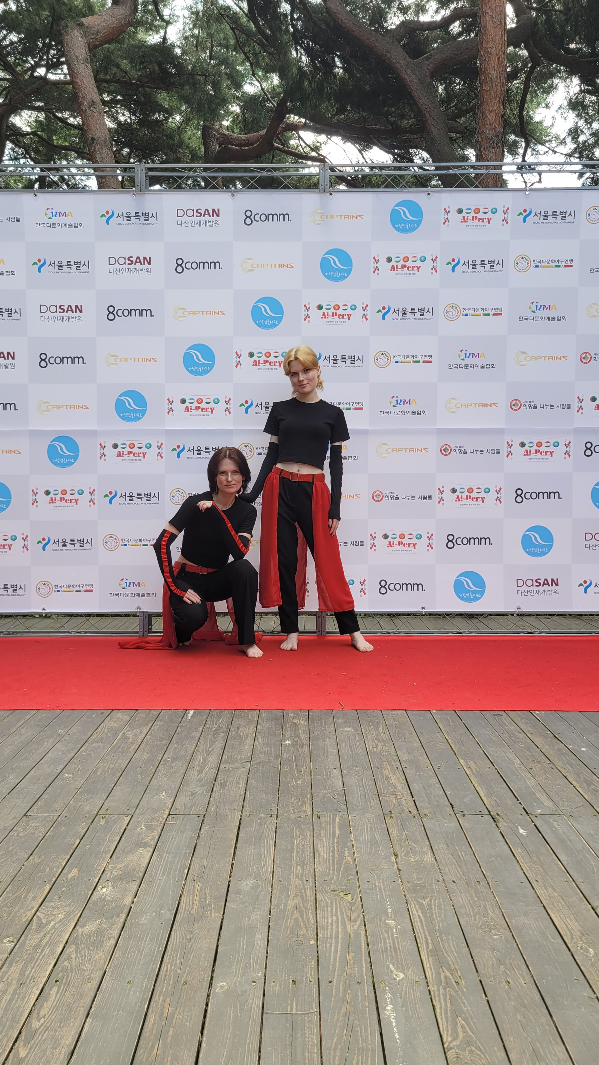 KMA 한국다문화에술회 2024 제2회 국제상호 문화교류 대축던 — “VG&7” dance duet — stage performance, got 장려상. Photographer in Seoul Dobrokvashina Natalya