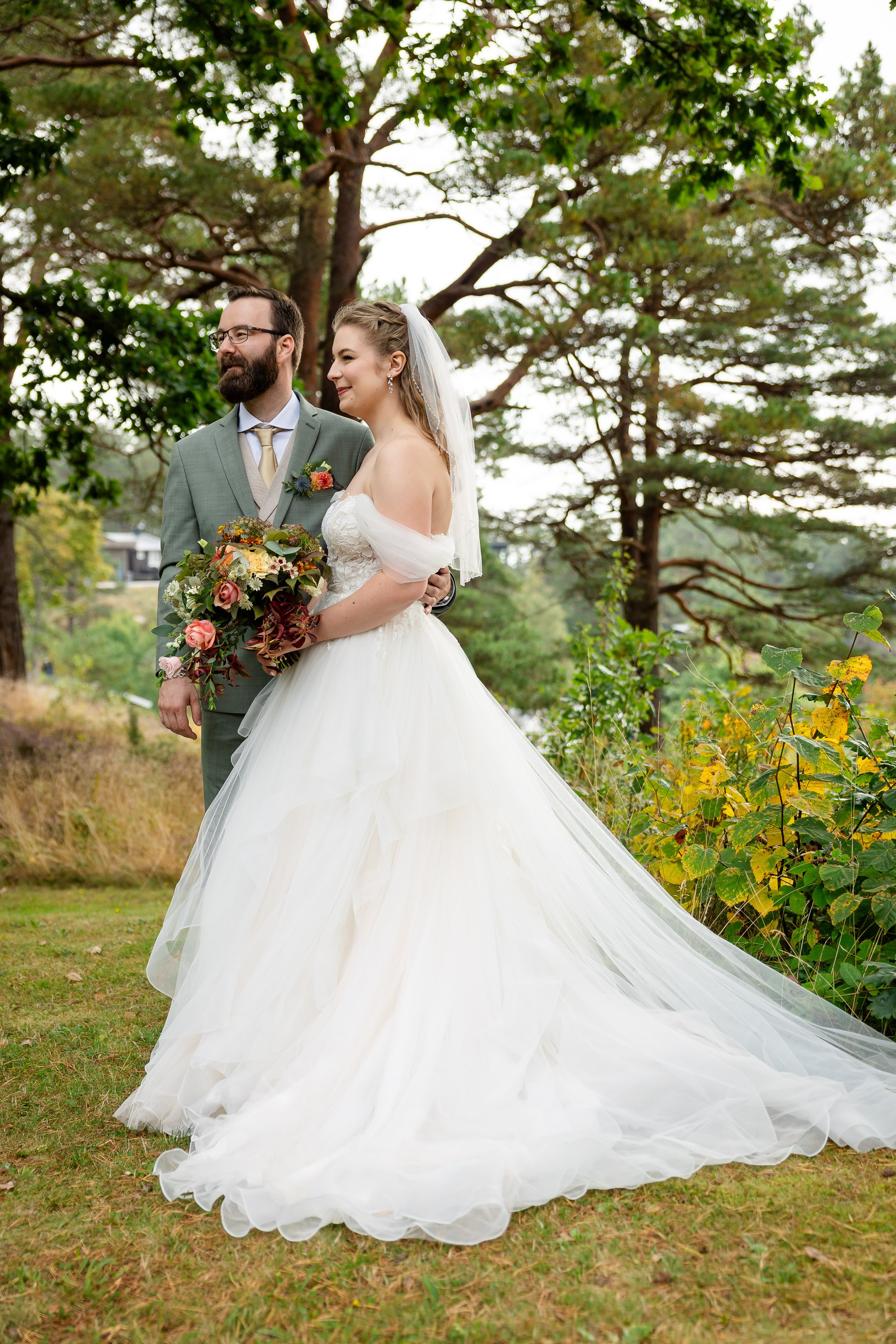 Bryllupsfotografering på Tromøya i Arendal. Bryllupsfotograf i Oslo og Rogaland — Meisal Media