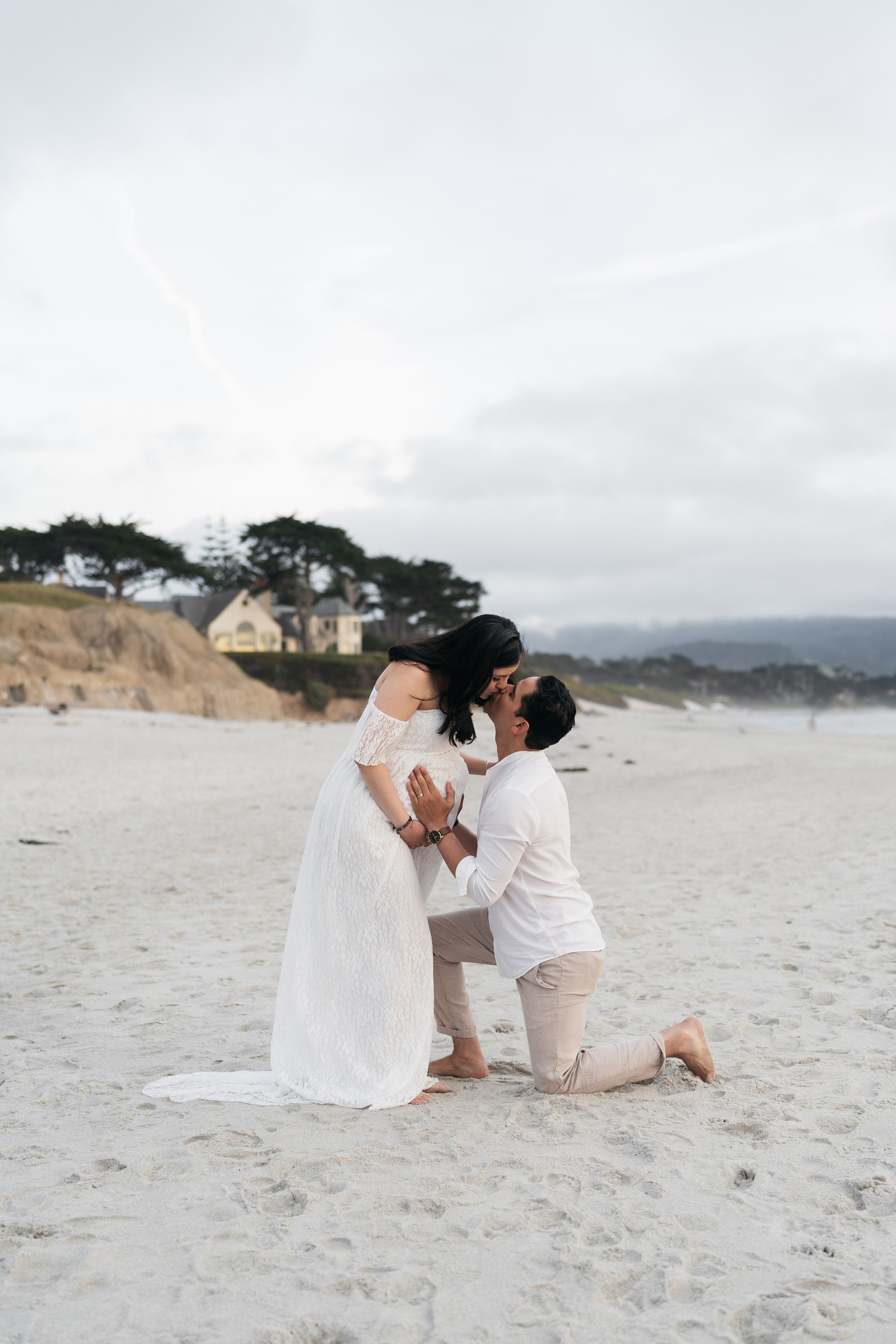 Luz Maternity Session at Carmel. Soulo Photography | San Francisco Bay Area Based Photographer