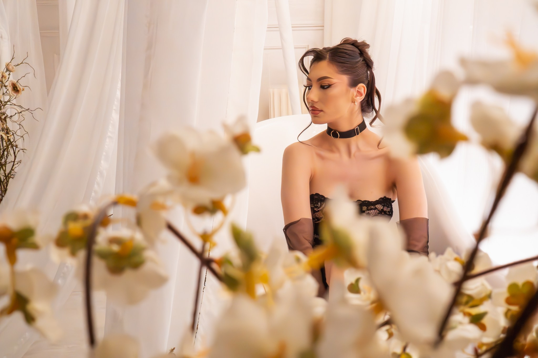 Portret Feminin Boudoir studio Bucuresti