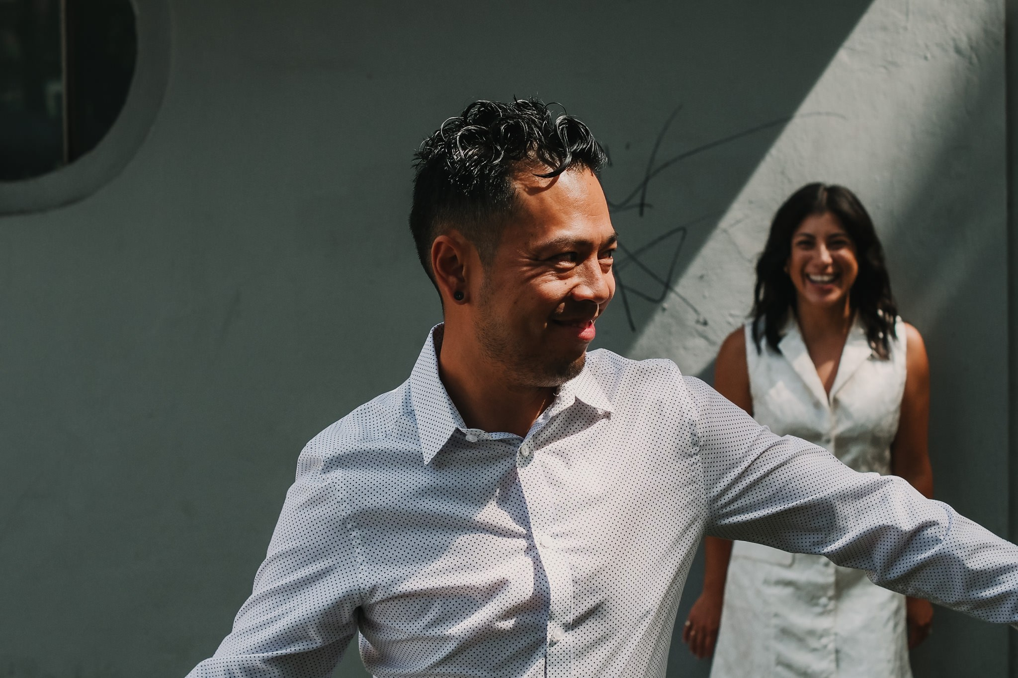 Sesión de Aniversario en La Condesa y La Roma: Jannine & Andrew desde San Diego. Wedding and family photographer in Mexico City