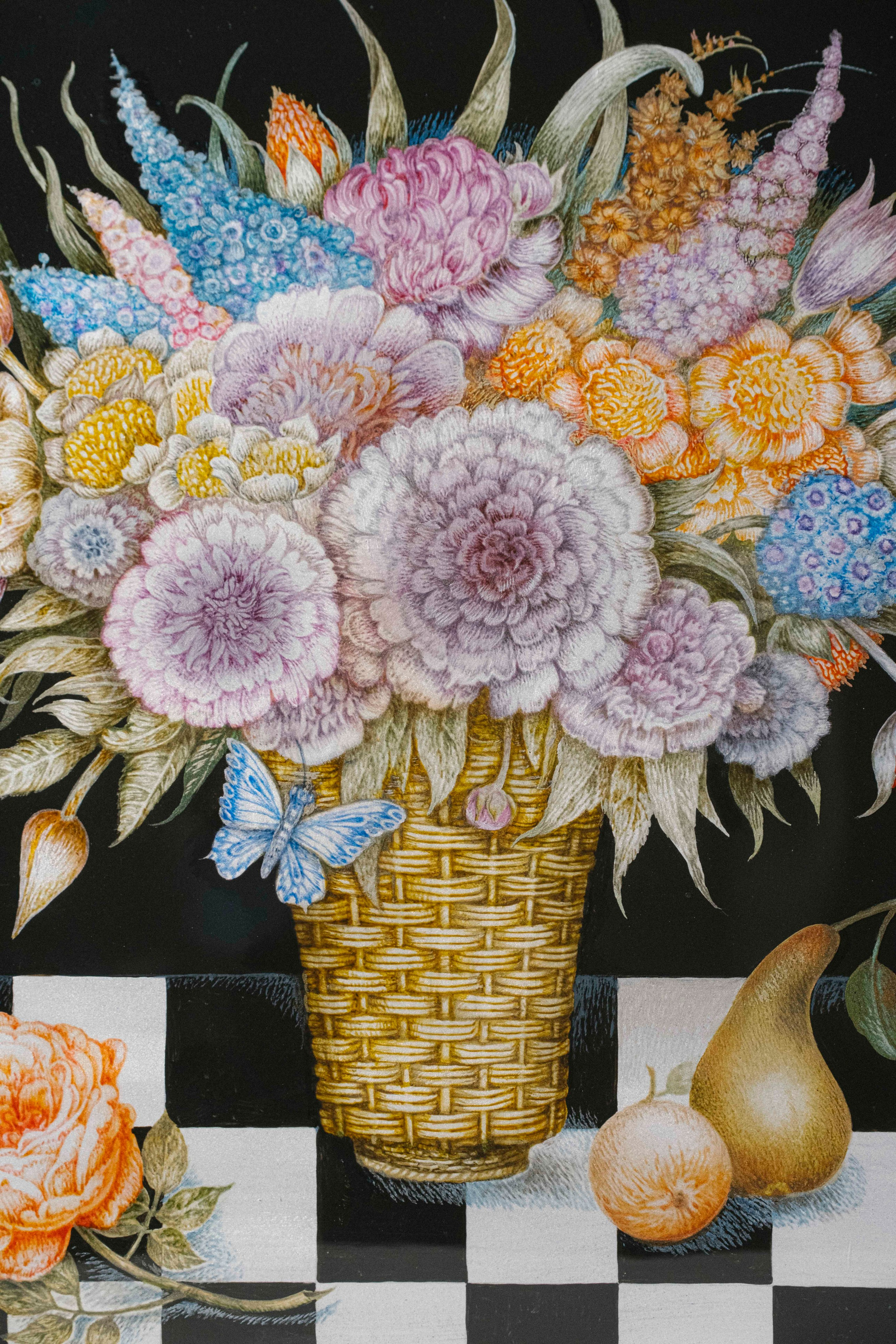 Still Life with a Blue Butterfly. Marina Rogatova