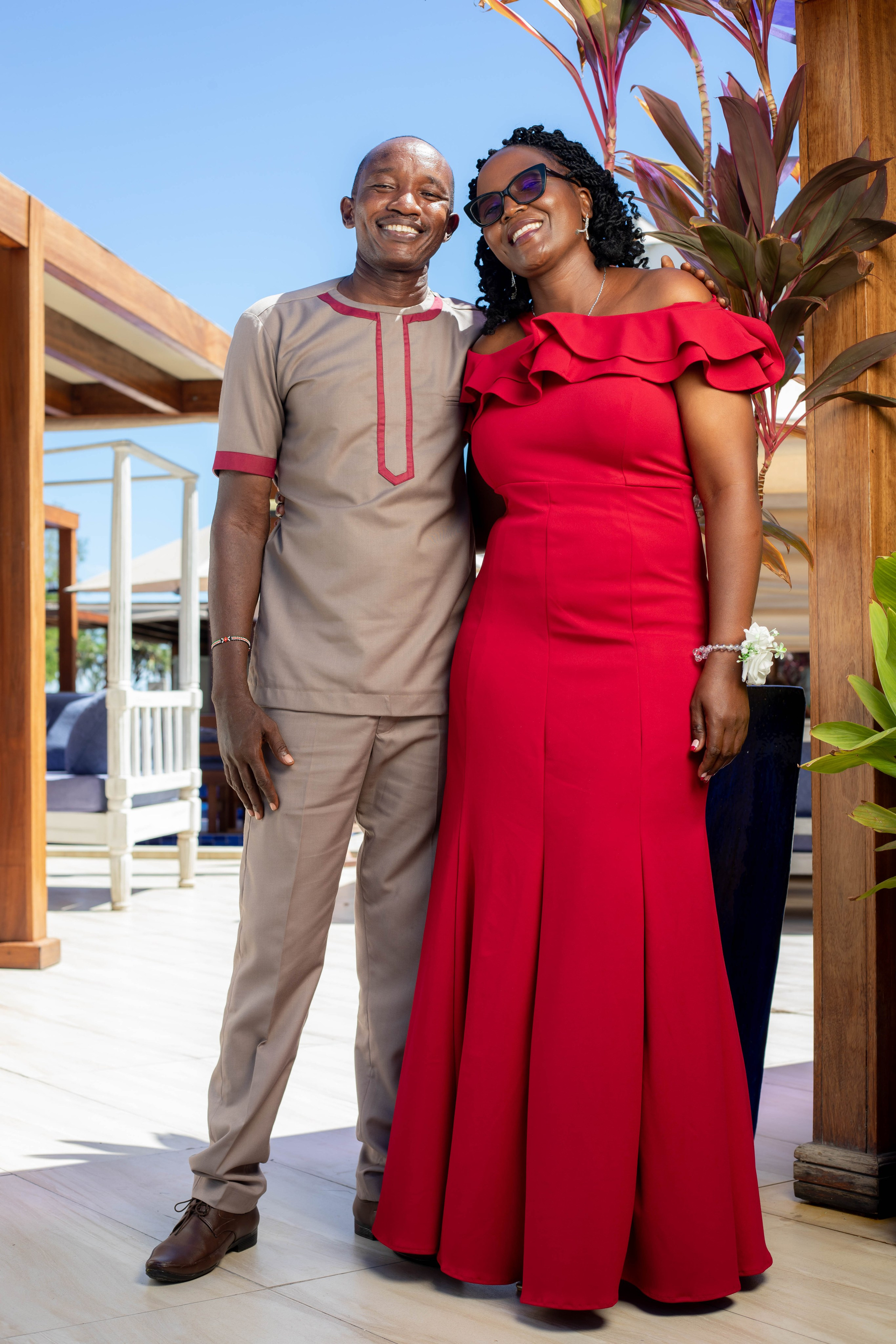Lucy & Samuel’s Wedding. A creative consultant based in Mombasa, Kenya