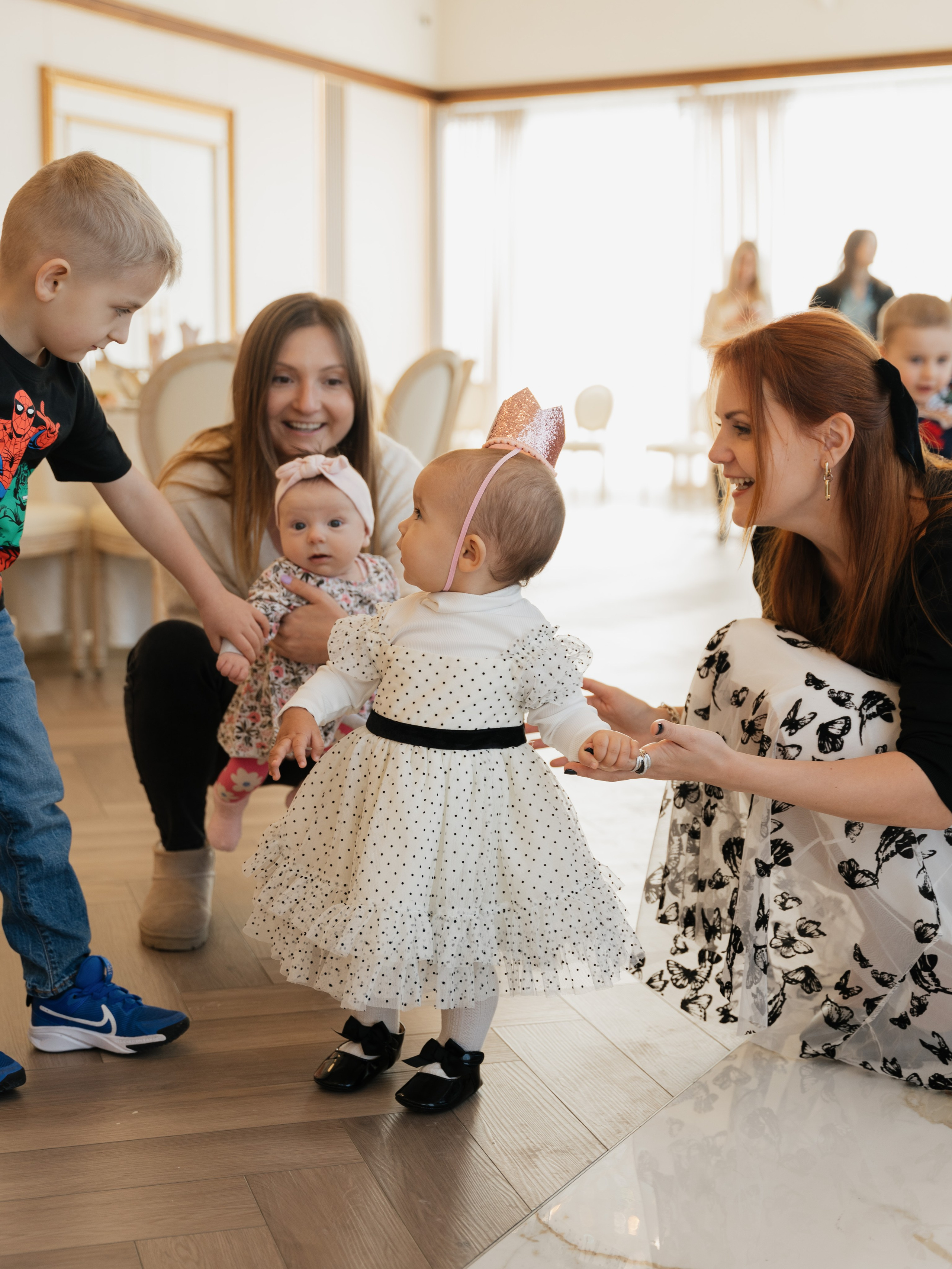 First birthday photoshoot Emily