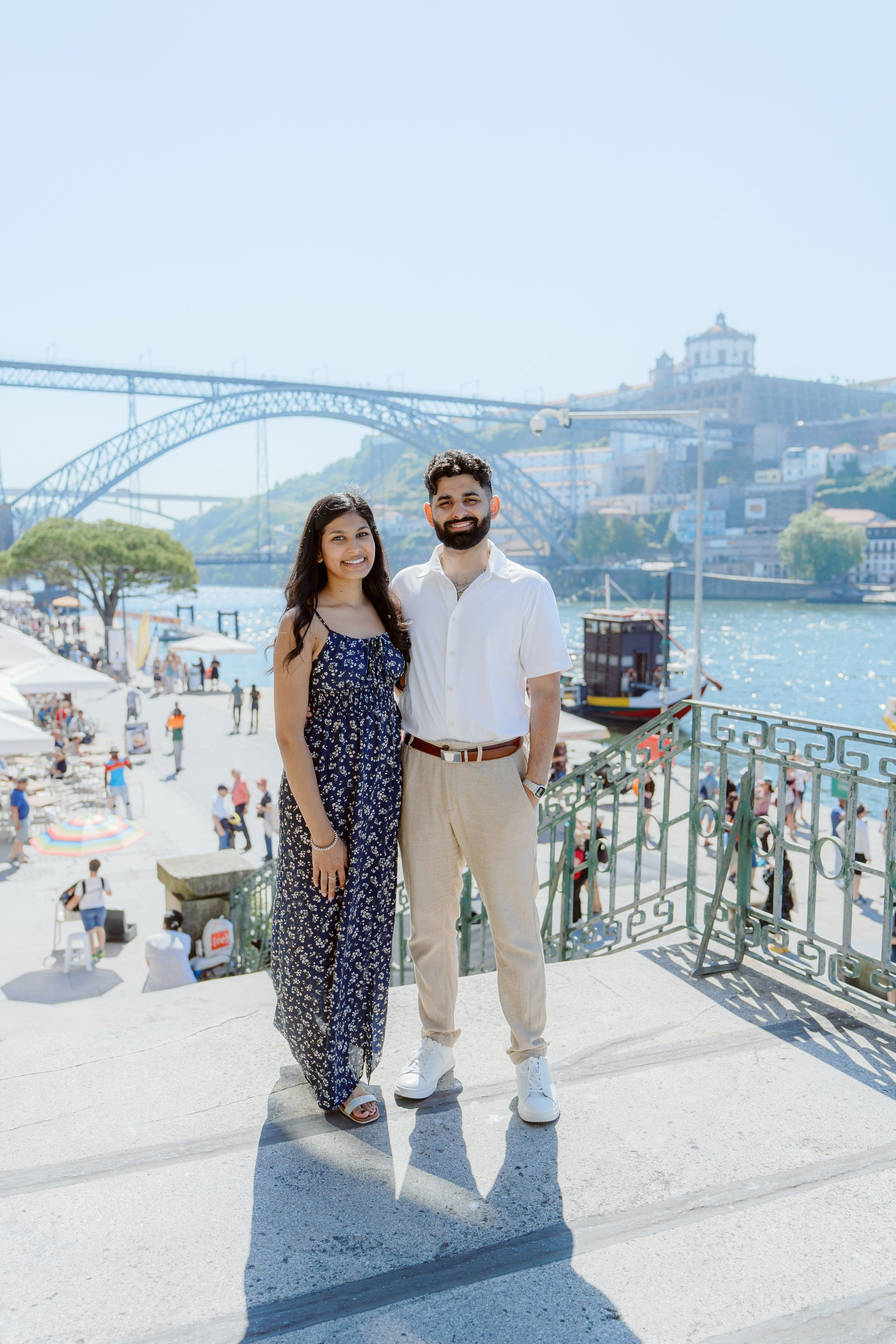 Krishani & Sagar in Porto. Porto Travel Photographer | Couples & Vacation Photos in Portugal — WePortugal