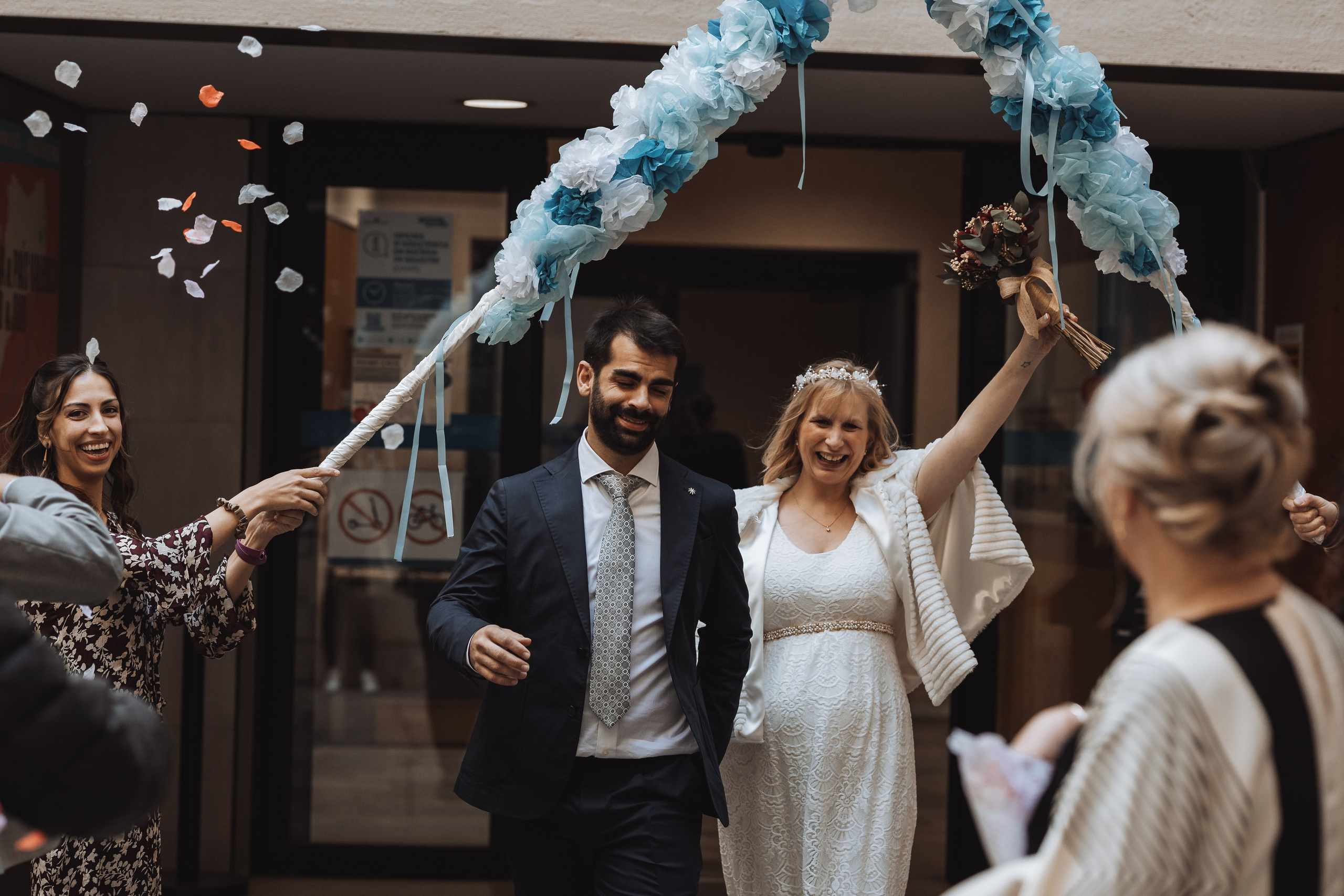Sarah+Marc, 23.11.2024, Ayuntamiento de Girona. Свадебный фотограф в Каталонии