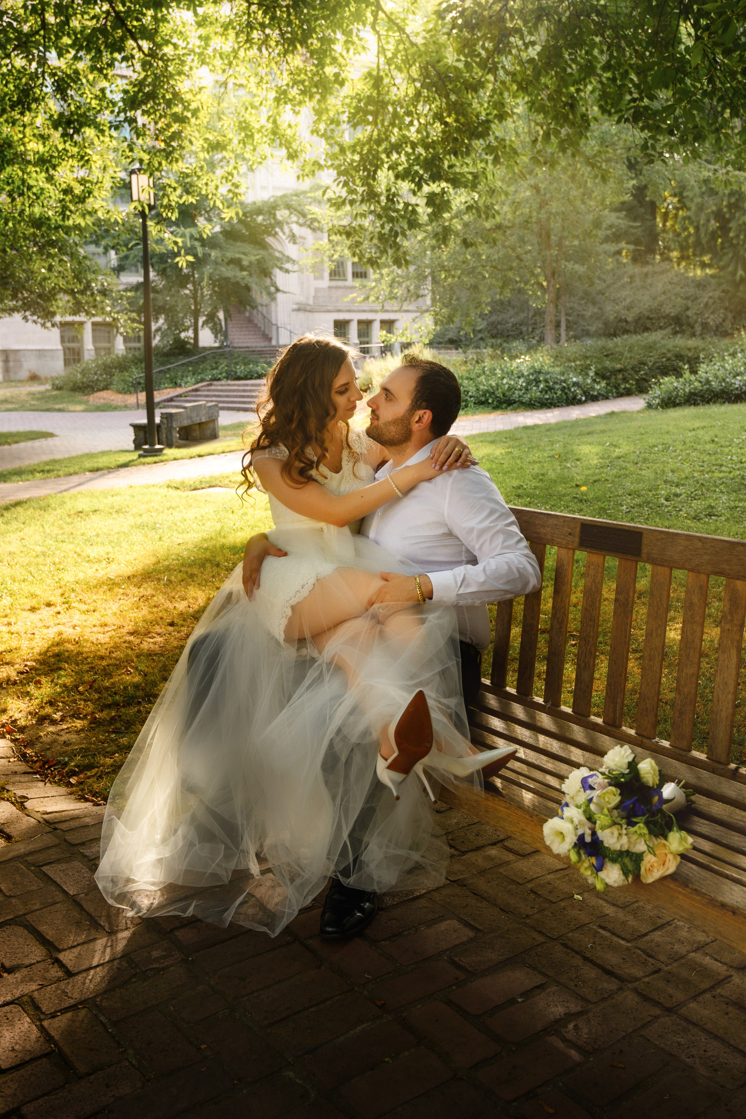 Diana & Ilaja. Wedding & portrait photography in the Seattle Area. Helen Michelle photographer