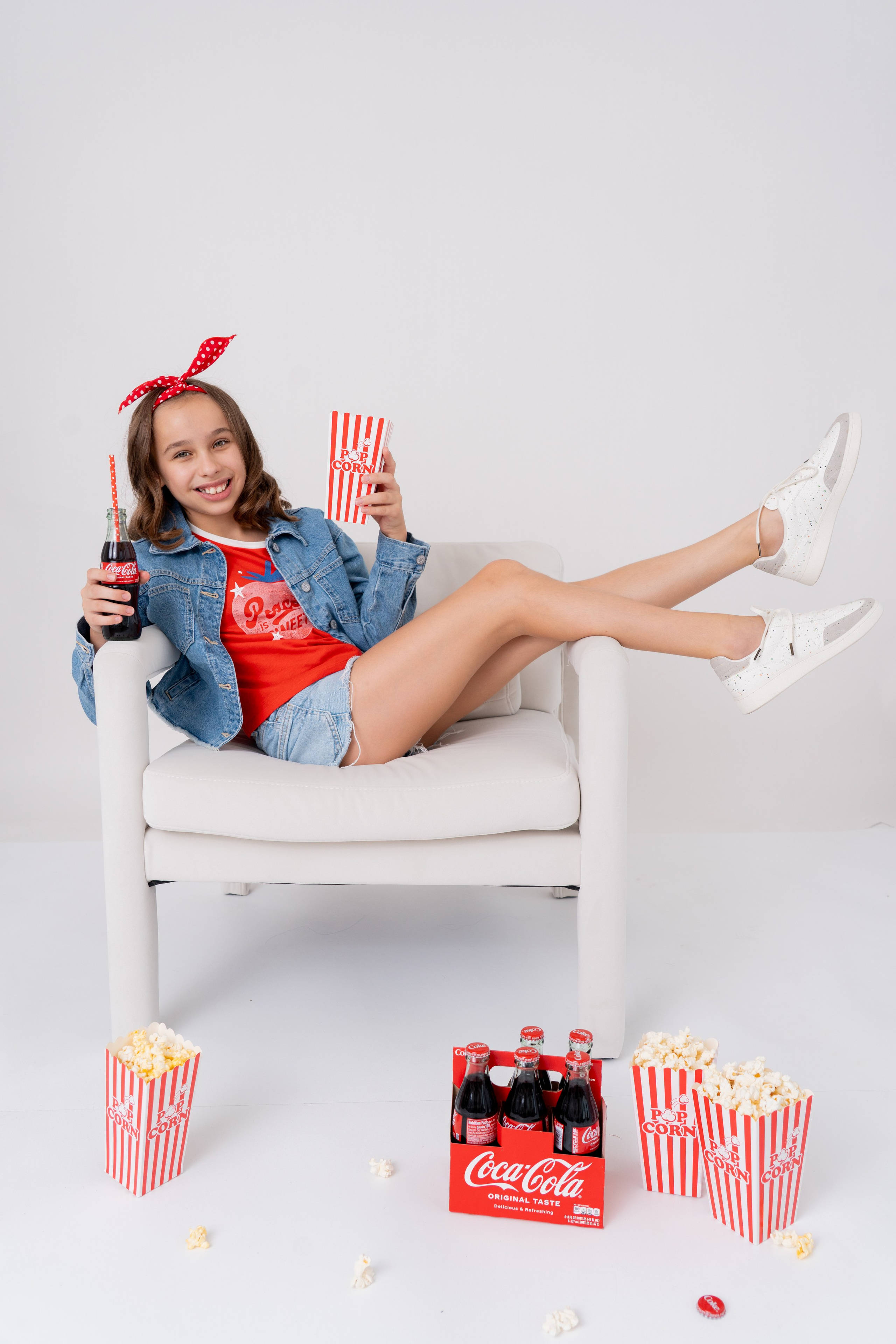 Popcorn Party. Santa Clarita Photographer
