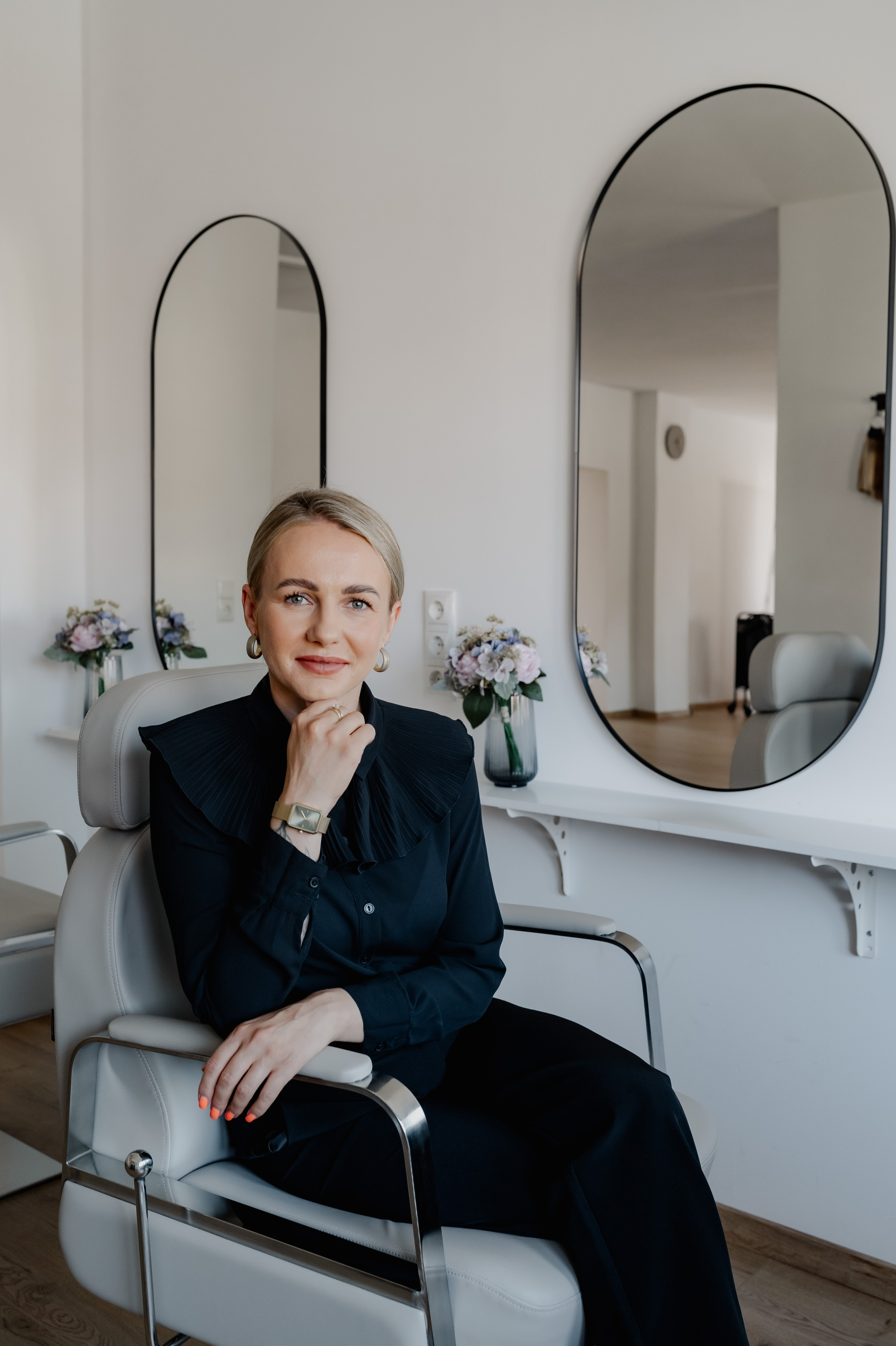 Branding Shooting Friseursalon in Ansbach. Фотограф в Нюрнберге Ирина Менерт из Ансбаха