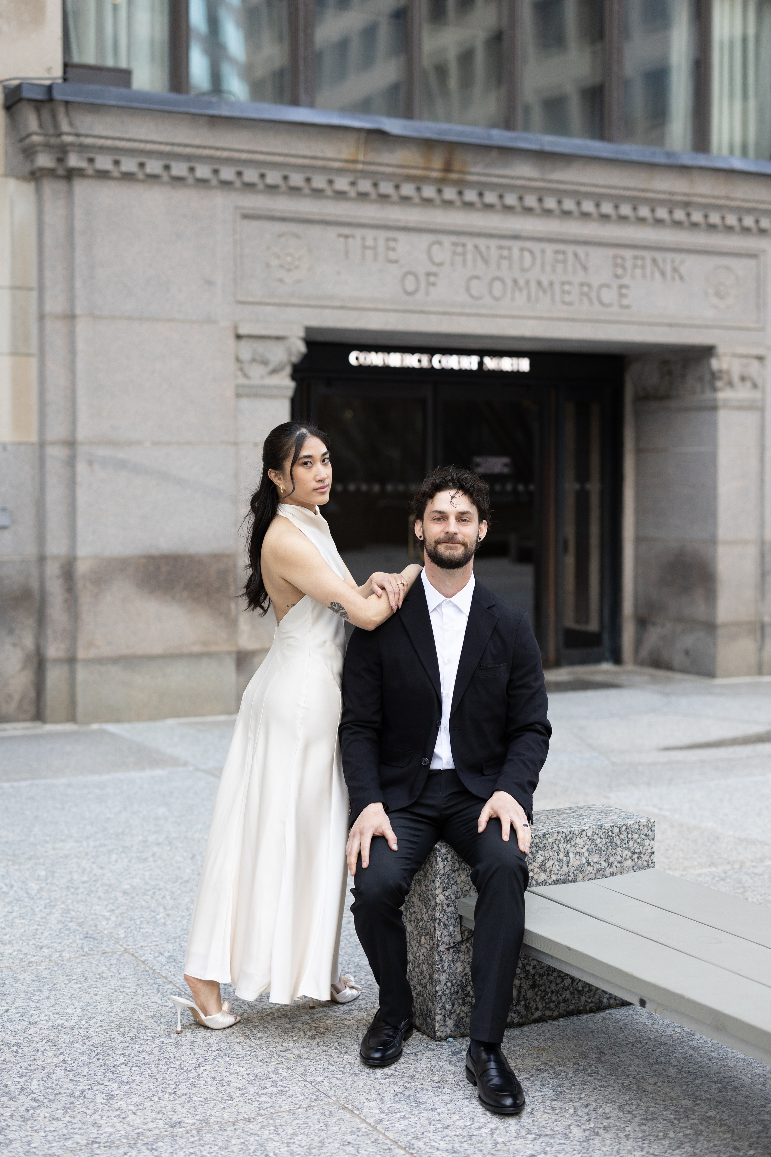 Engagement Session — Downtown Toronto. Anna Leb Photo