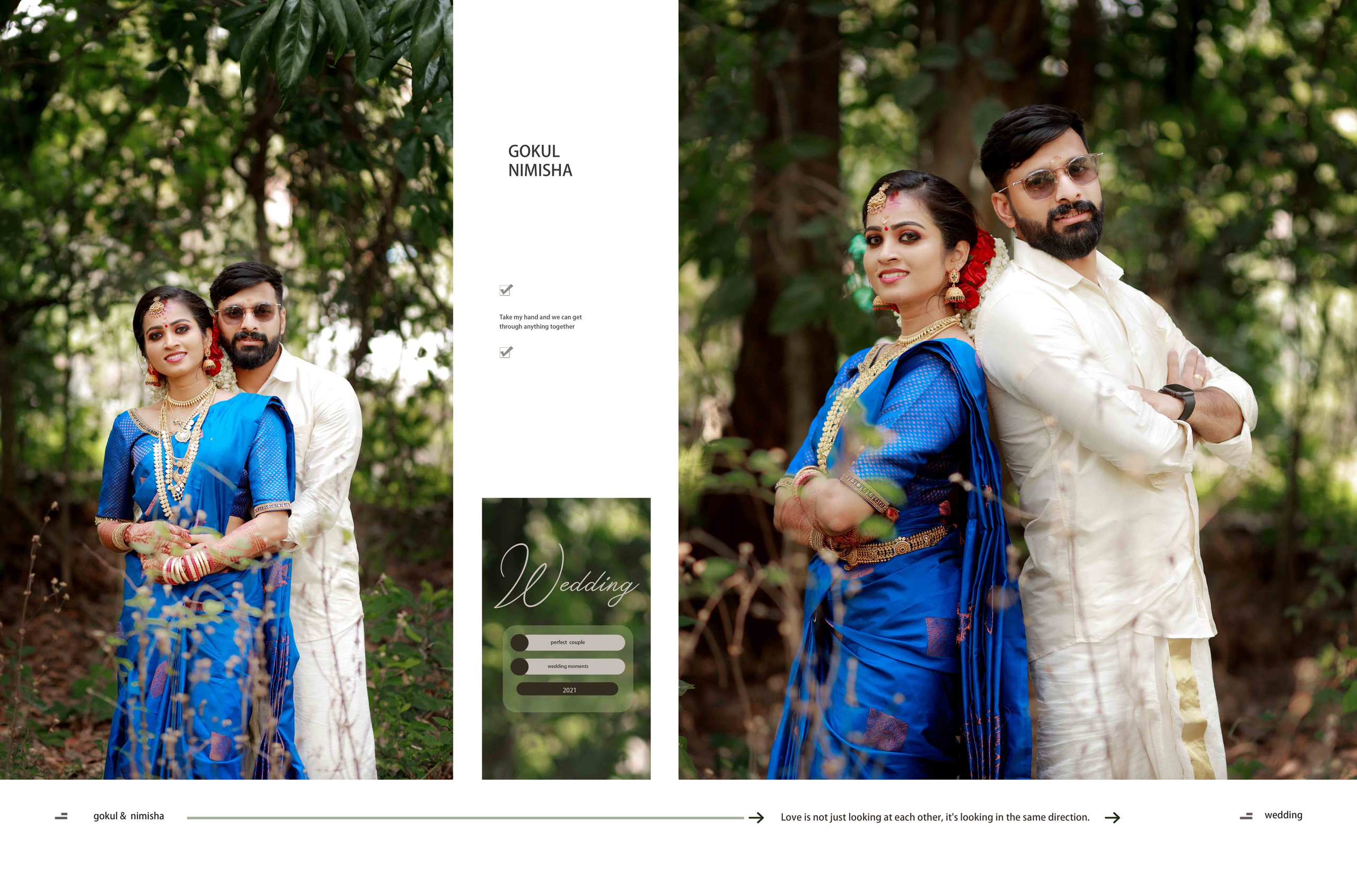 WEDDING ALBUM SHOWCASE. NTURE WEDDING